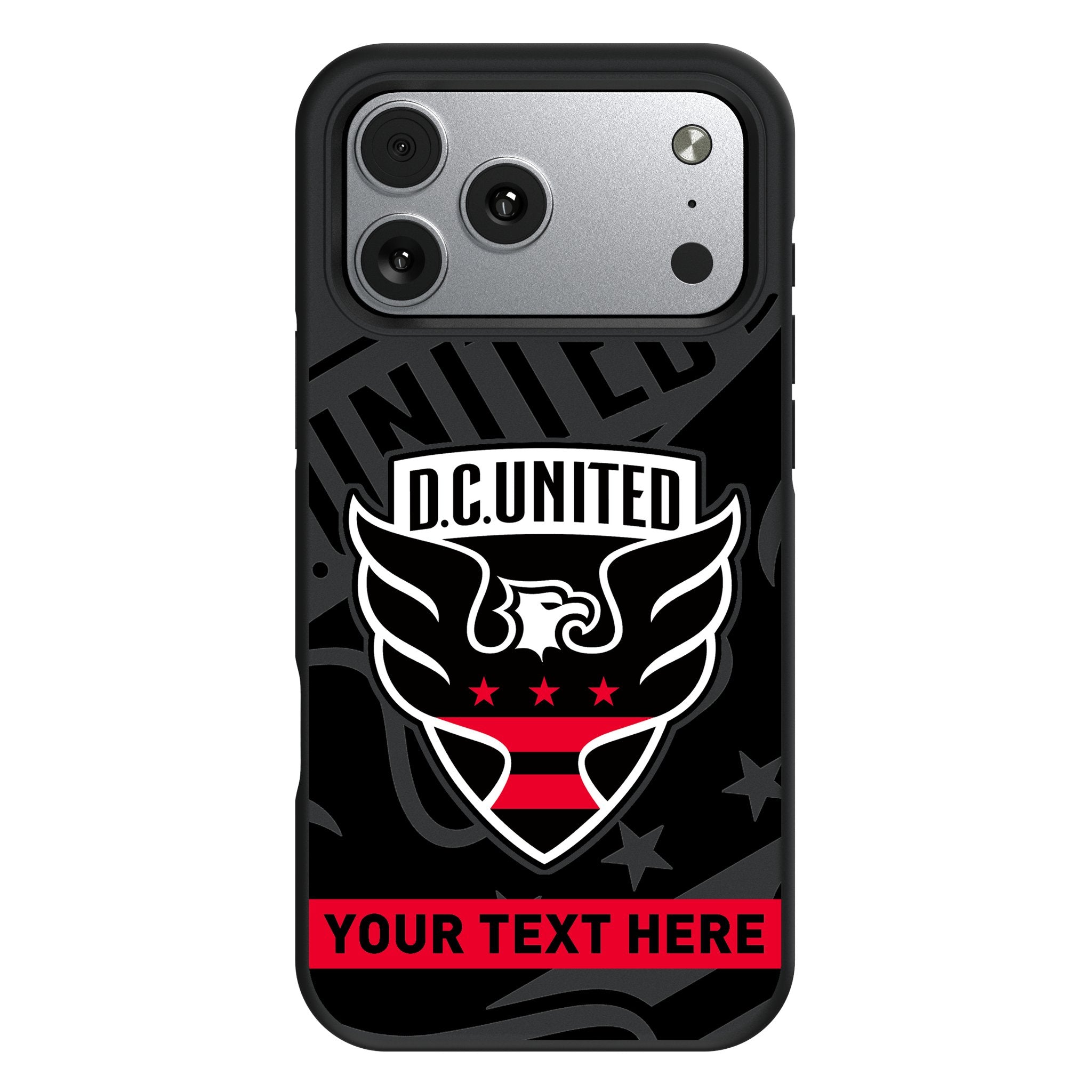 DC United Personalized Tilt Bump Phone Case for Apple iPhone 17 Series
