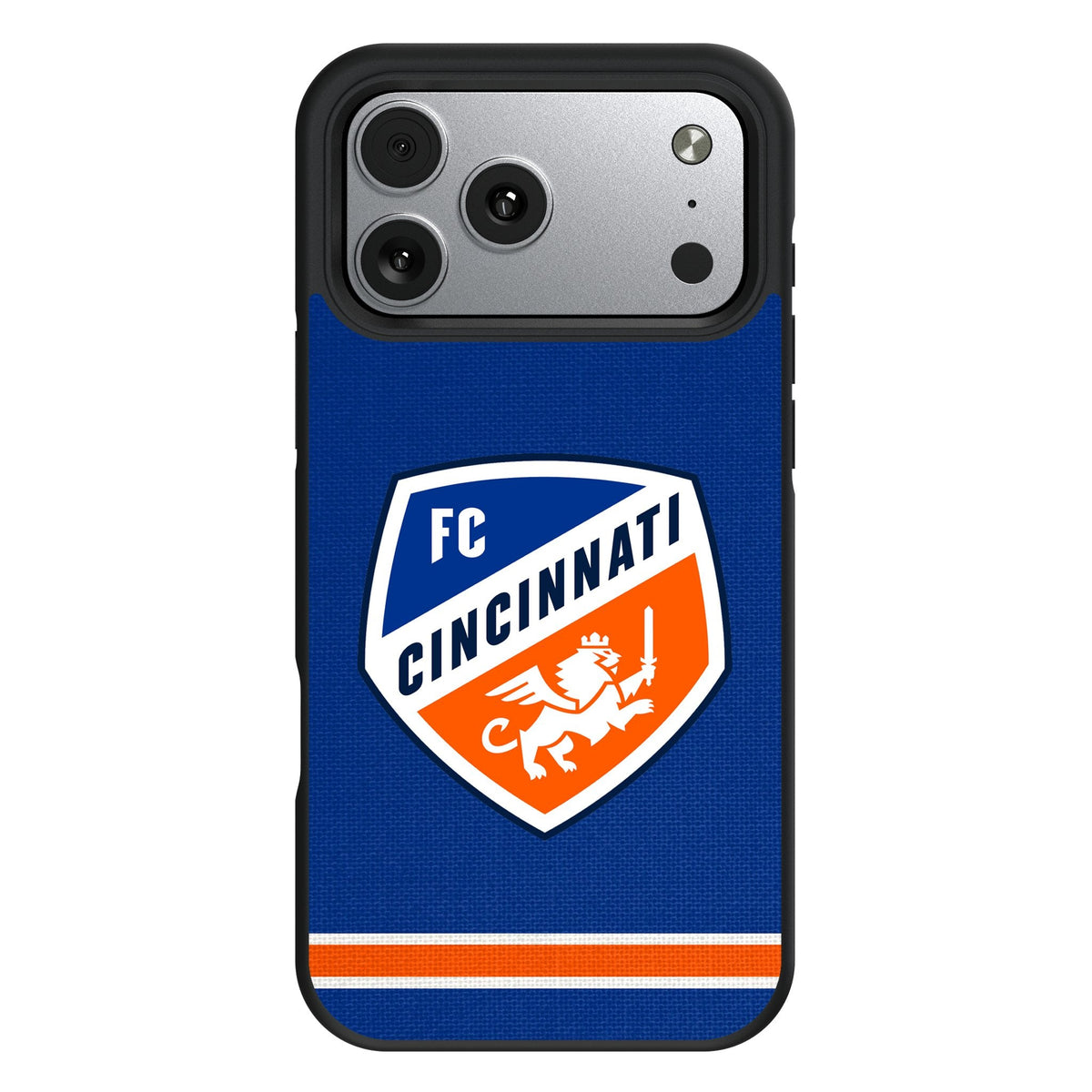 FC Cincinnati Stripe Bump Phone Case for Apple iPhone 17 Series