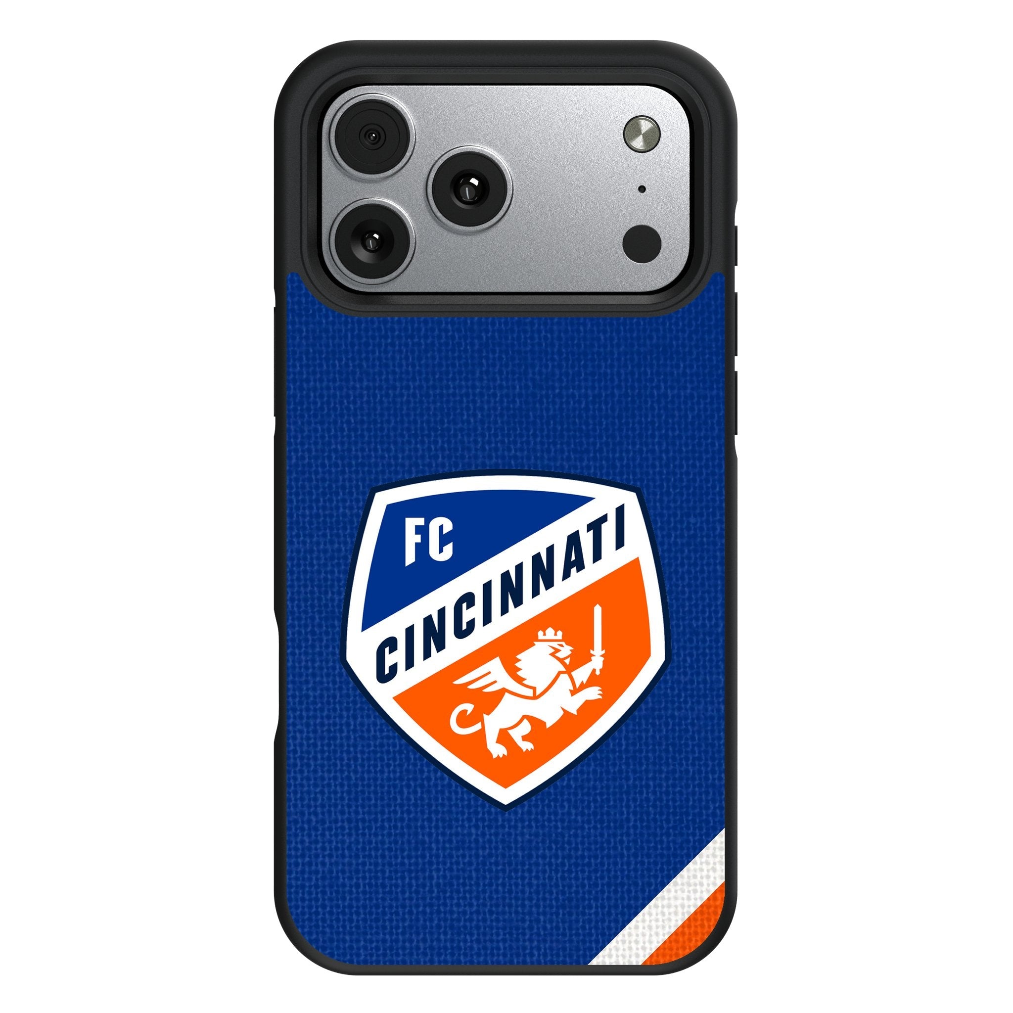 FC Cincinnati Diagonal Stripe Bump Phone Case for Apple iPhone 17 Series 1