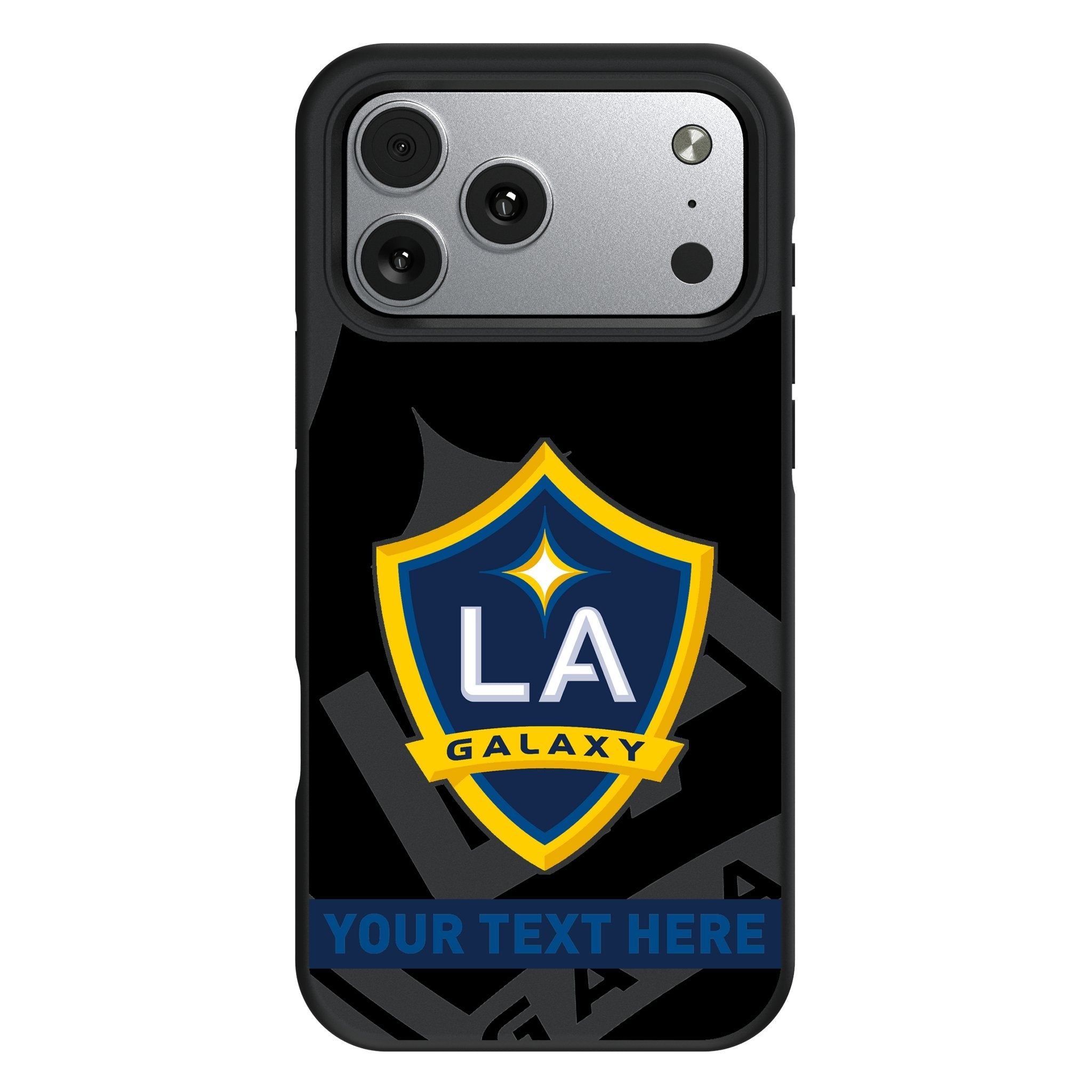 LA Galaxy Personalized Tilt Bump Phone Case for Apple iPhone 17 Series