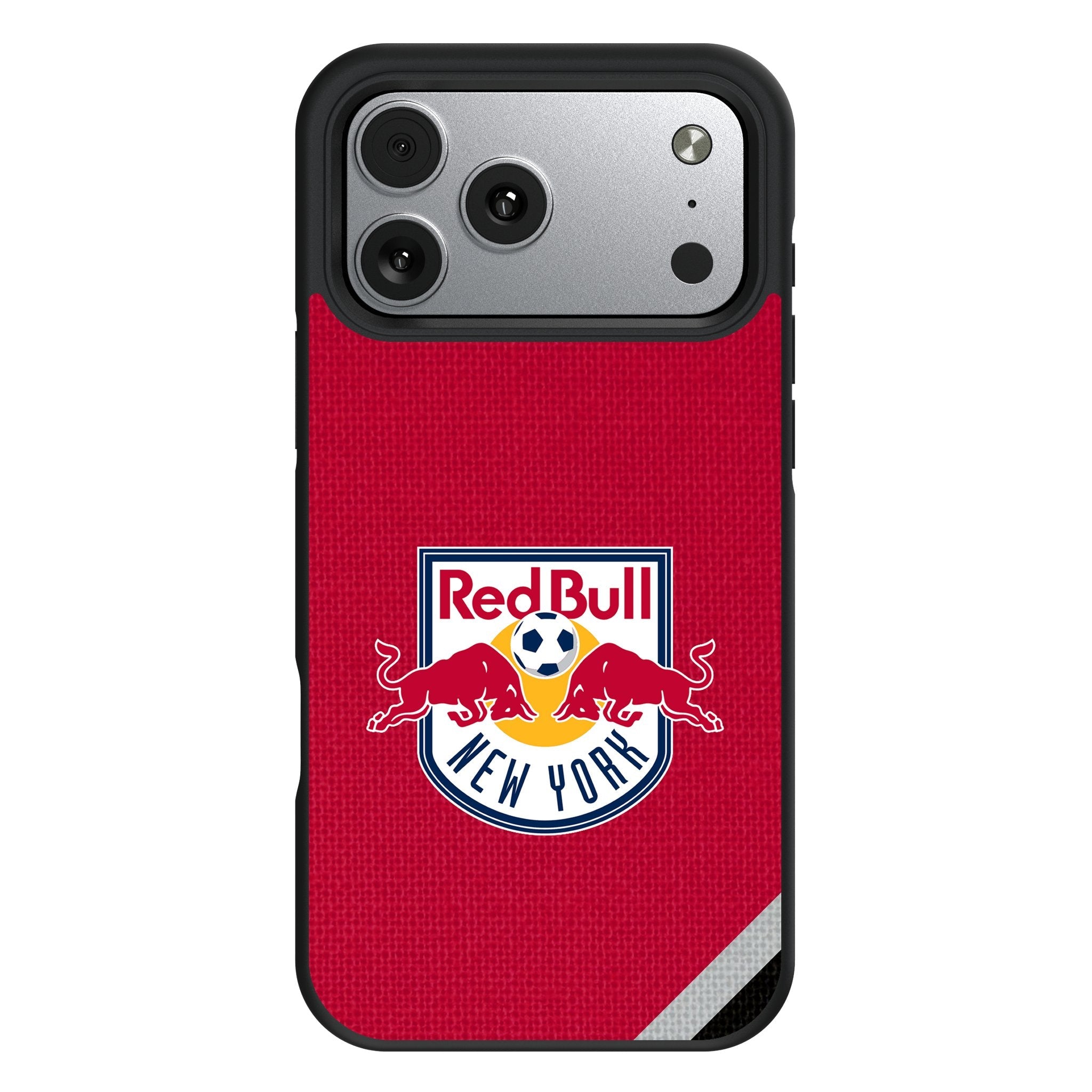 New York Red Bulls Diagonal Stripe Bump Phone Case for Apple iPhone 17 Series