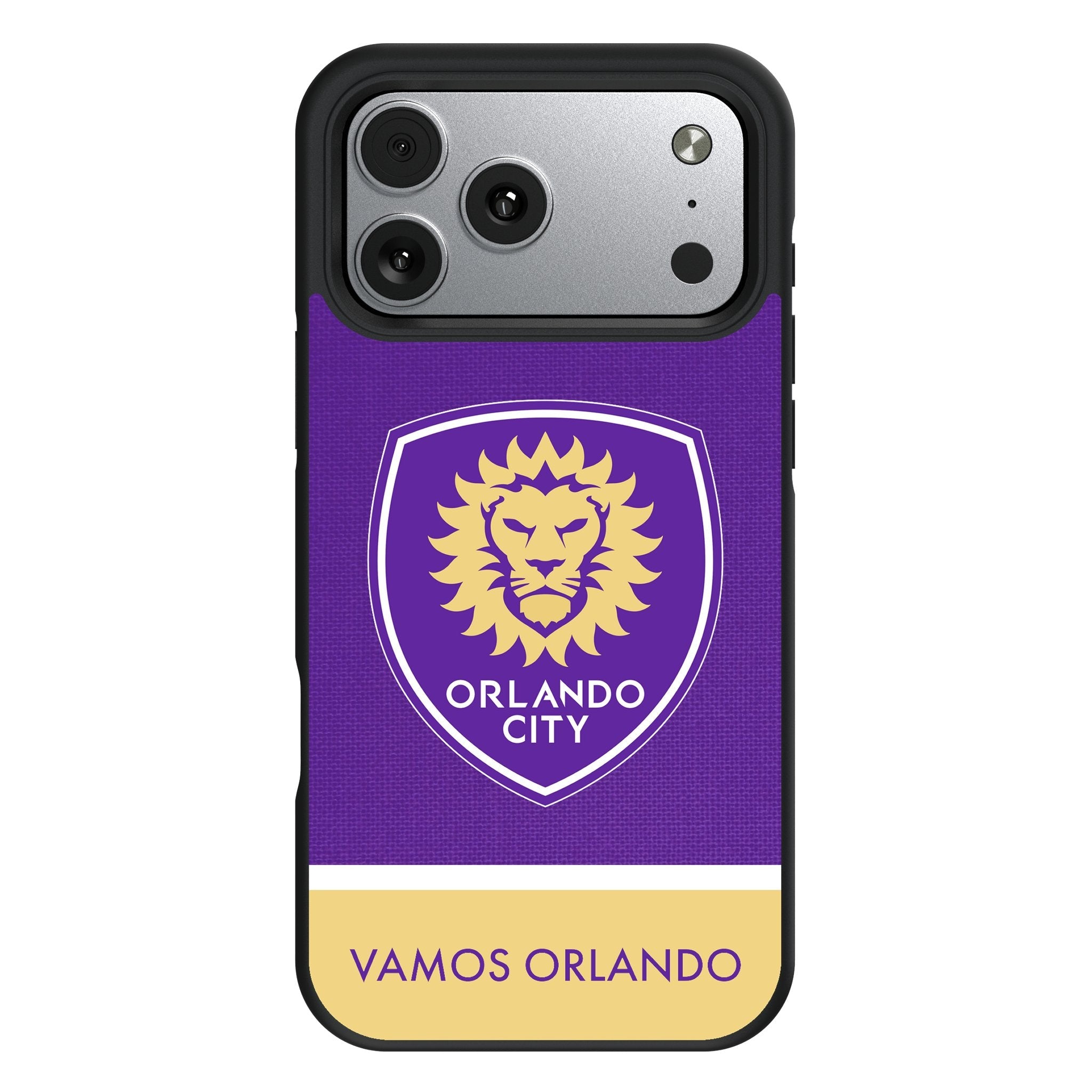 Orlando City Soccer Club Endzone Solid Bump Phone Case for Apple iPhone 17 Series
