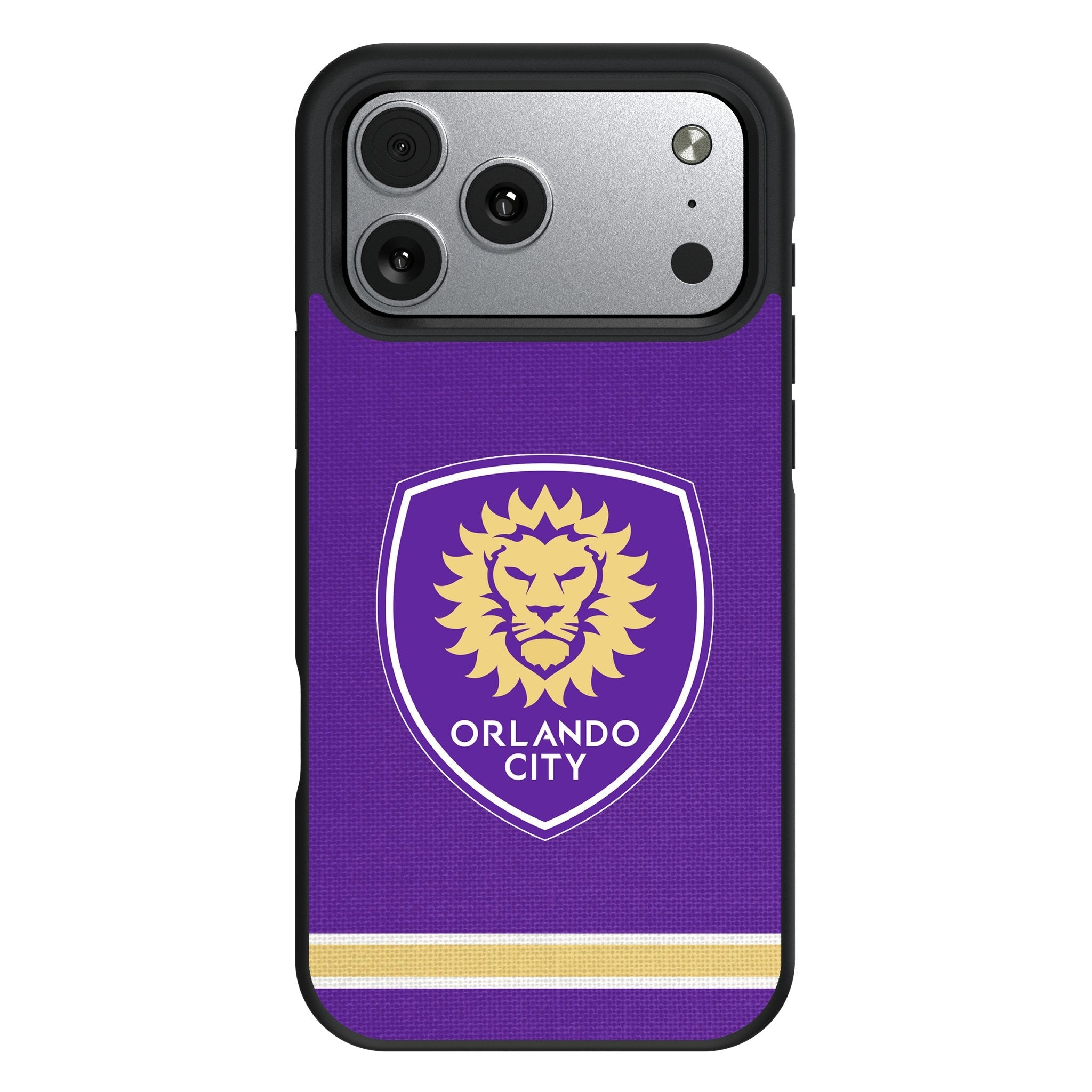 Orlando City Soccer Club Stripe Bump Phone Case for Apple iPhone 17 Series 1