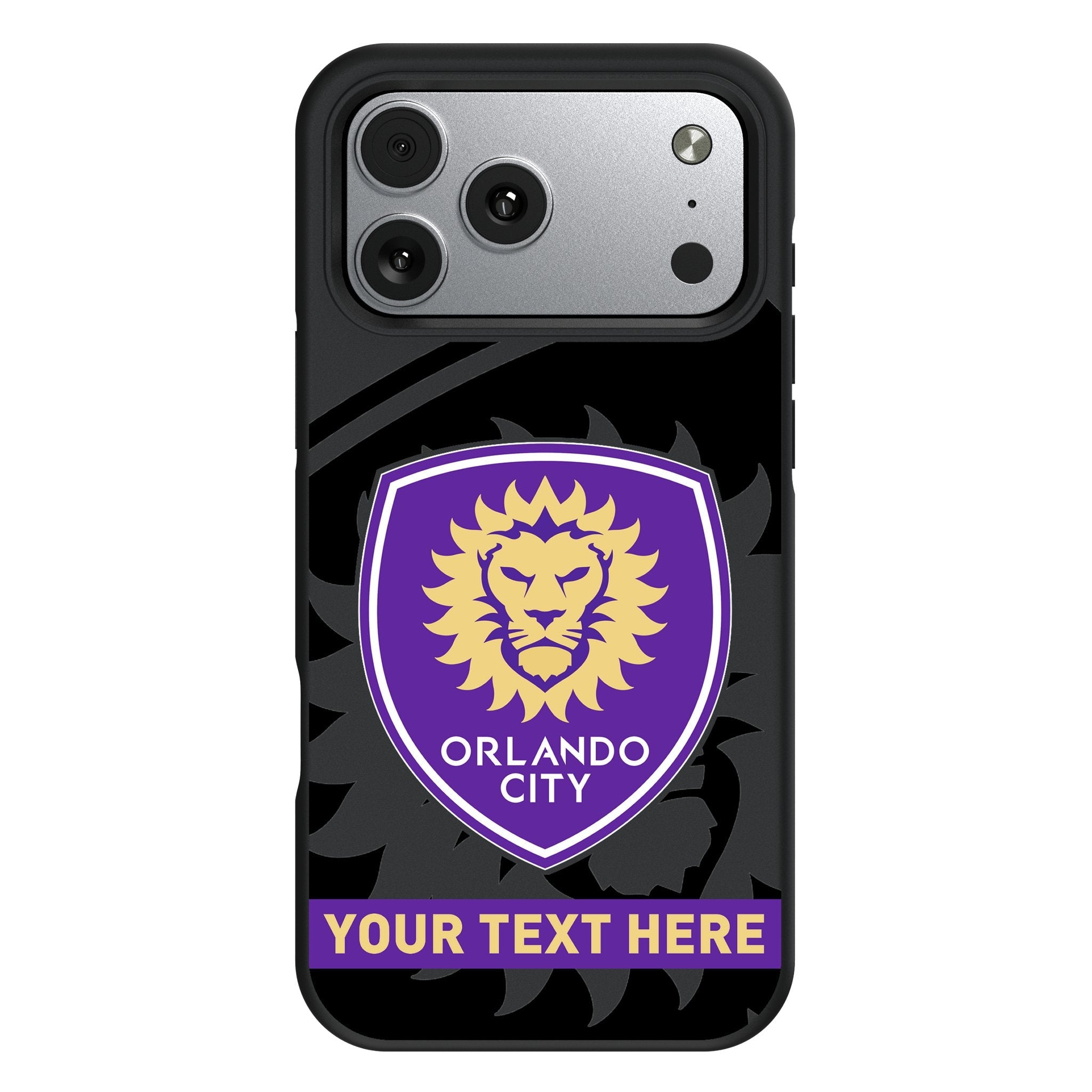Orlando City Soccer Club Personalized Tilt Bump Phone Case for Apple iPhone 17 Series 1