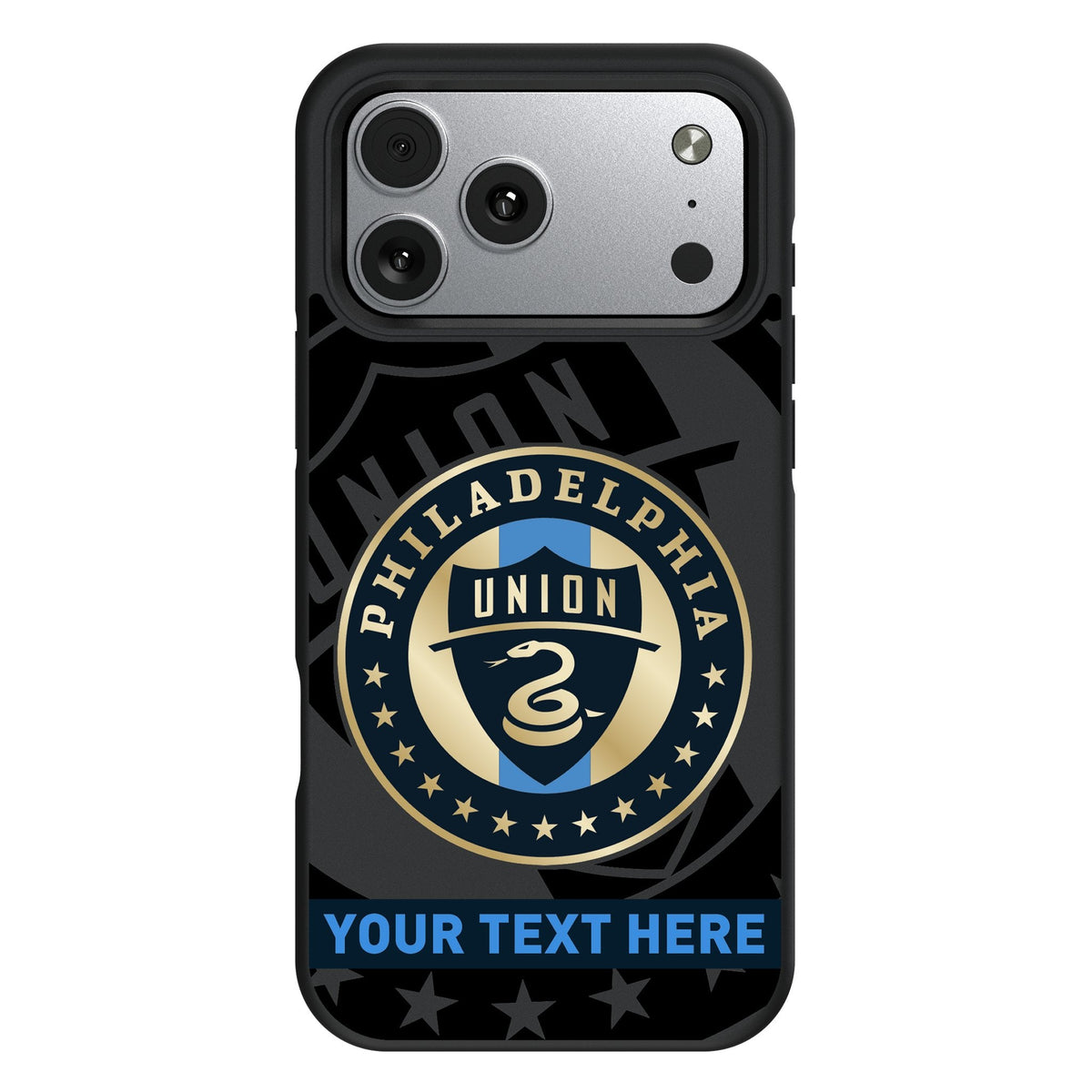 Philadelphia Union Personalized Tilt Bump Phone Case for Apple iPhone 17 Series 1