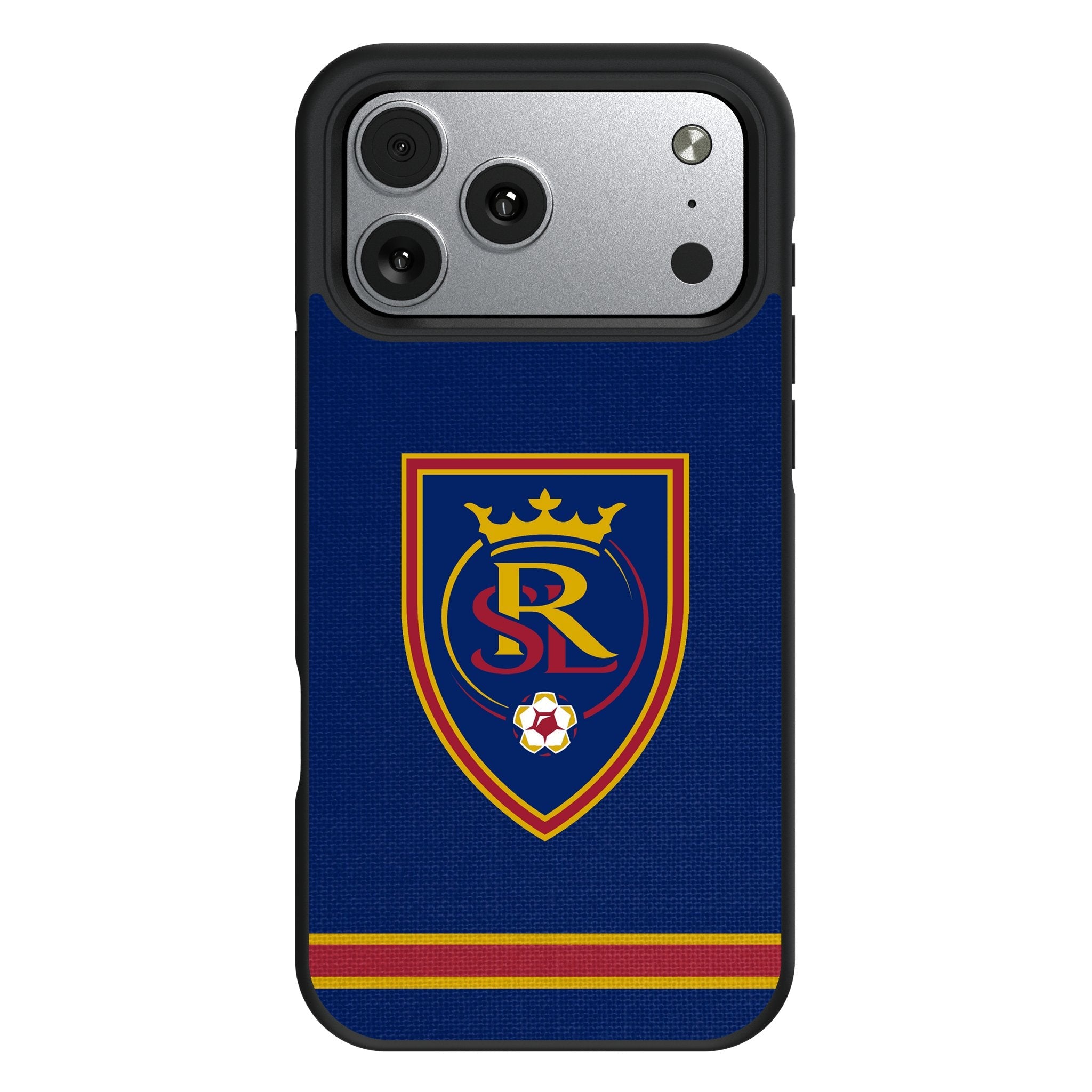 Real Salt Lake Stripe Bump Phone Case for Apple iPhone 17 Series
