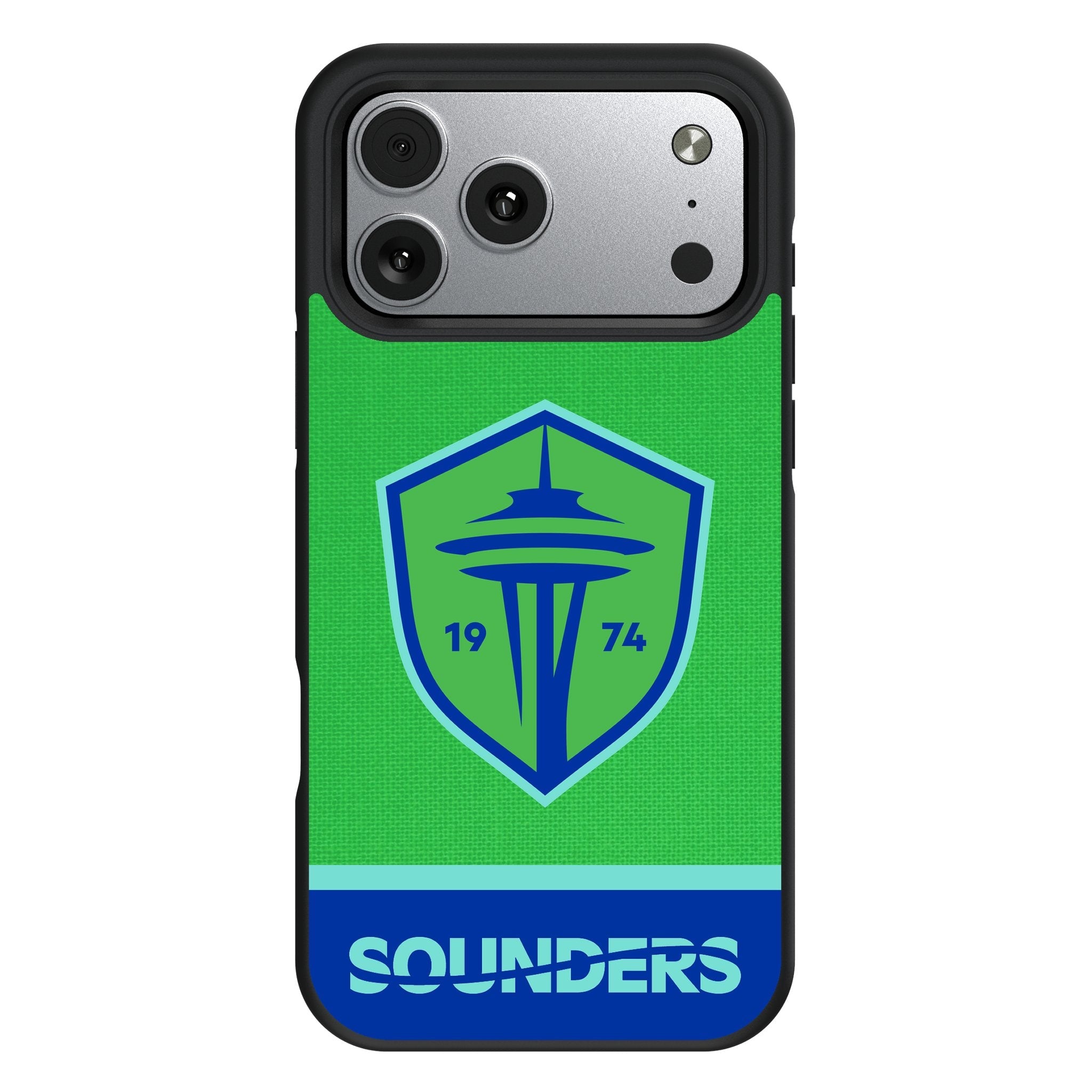 Seattle Sounders FC Endzone Solid Bump Phone Case for Apple iPhone 17 Series 1