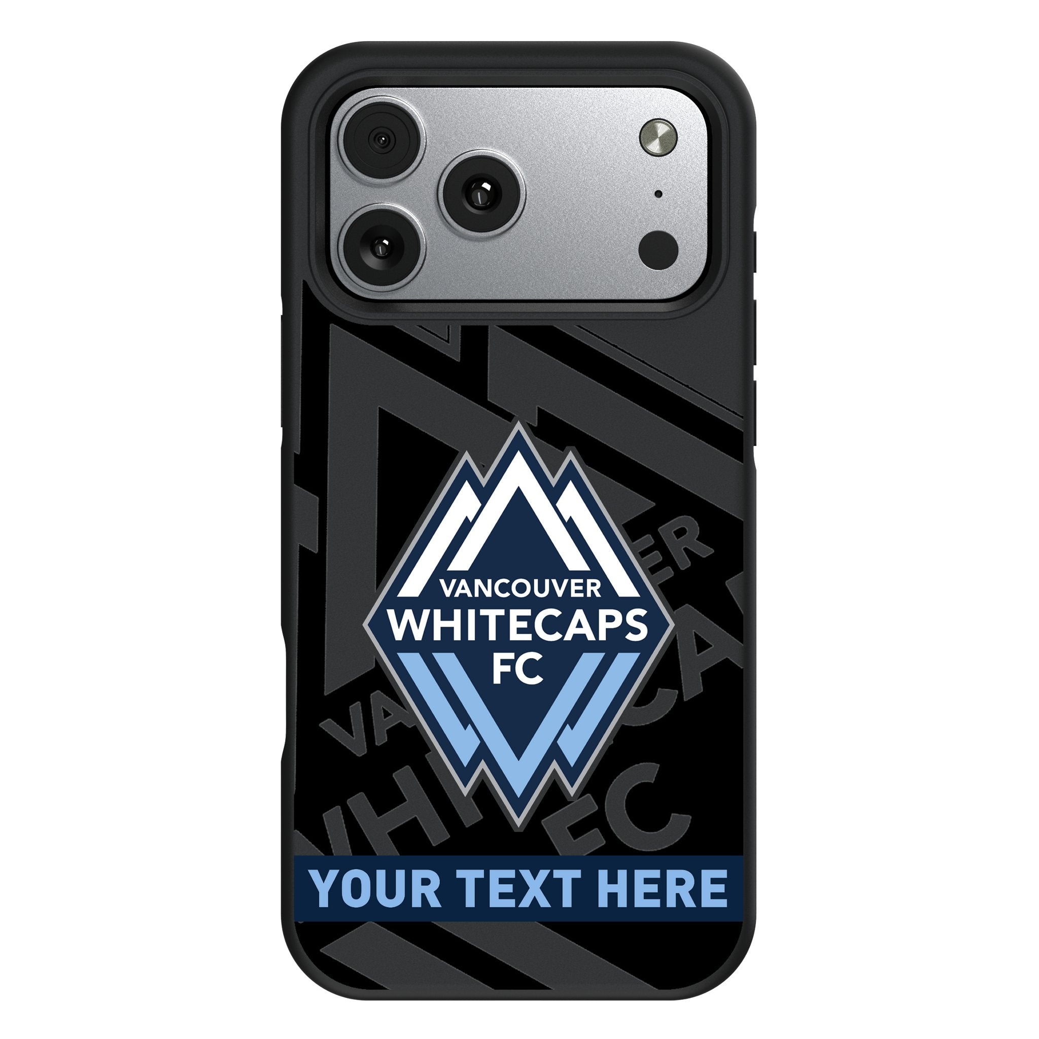 Vancouver Whitecaps Personalized Tilt Bump Phone Case for Apple iPhone 17 Series