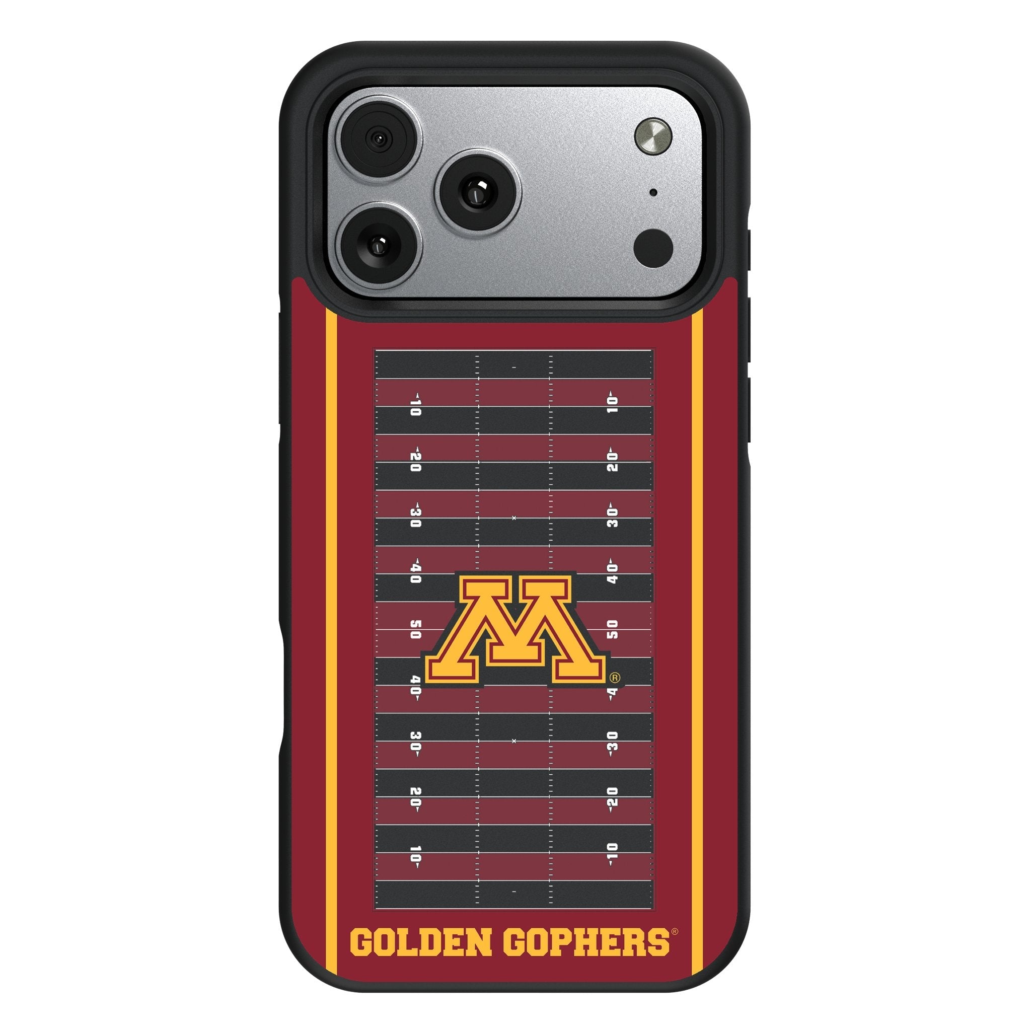 University of Minnesota Golden Gophers Field Bump Phone Case for Apple iPhone 17 Series