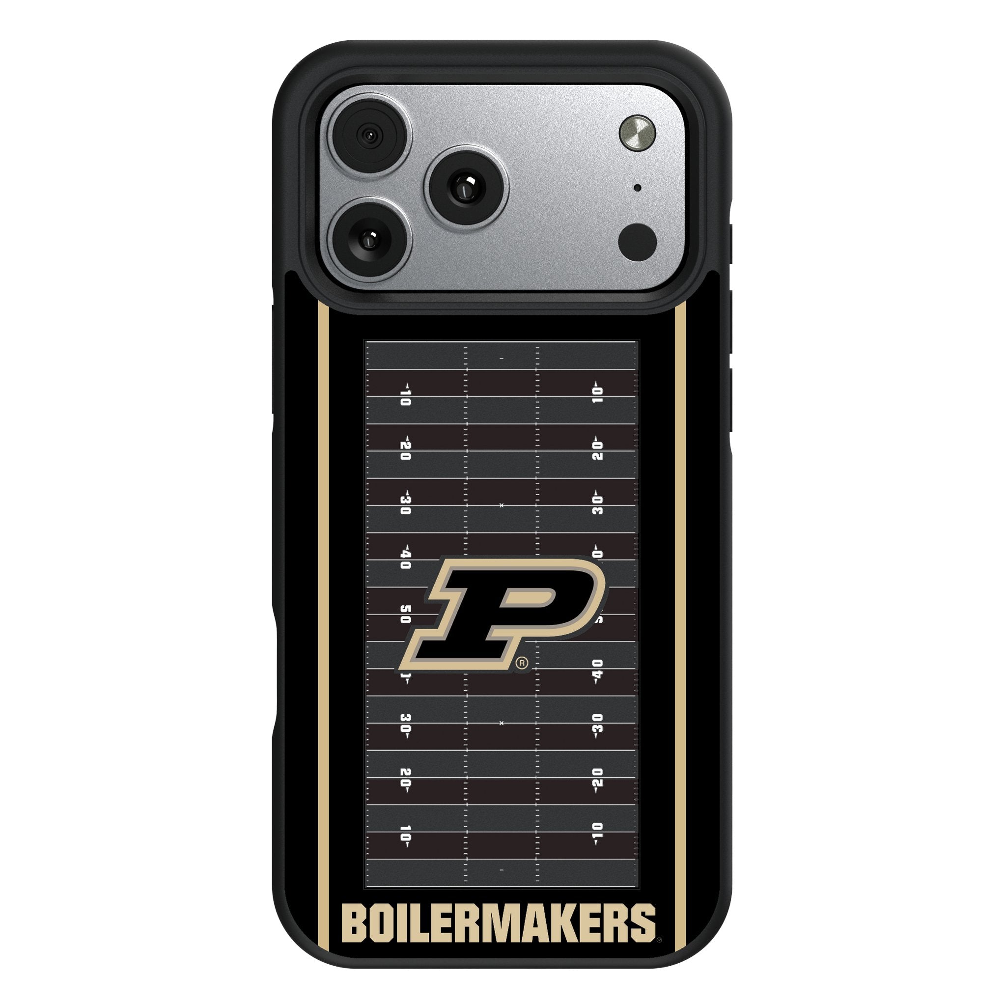 Purdue University Boilermakers Field Bump Phone Case for Apple iPhone 17 Series