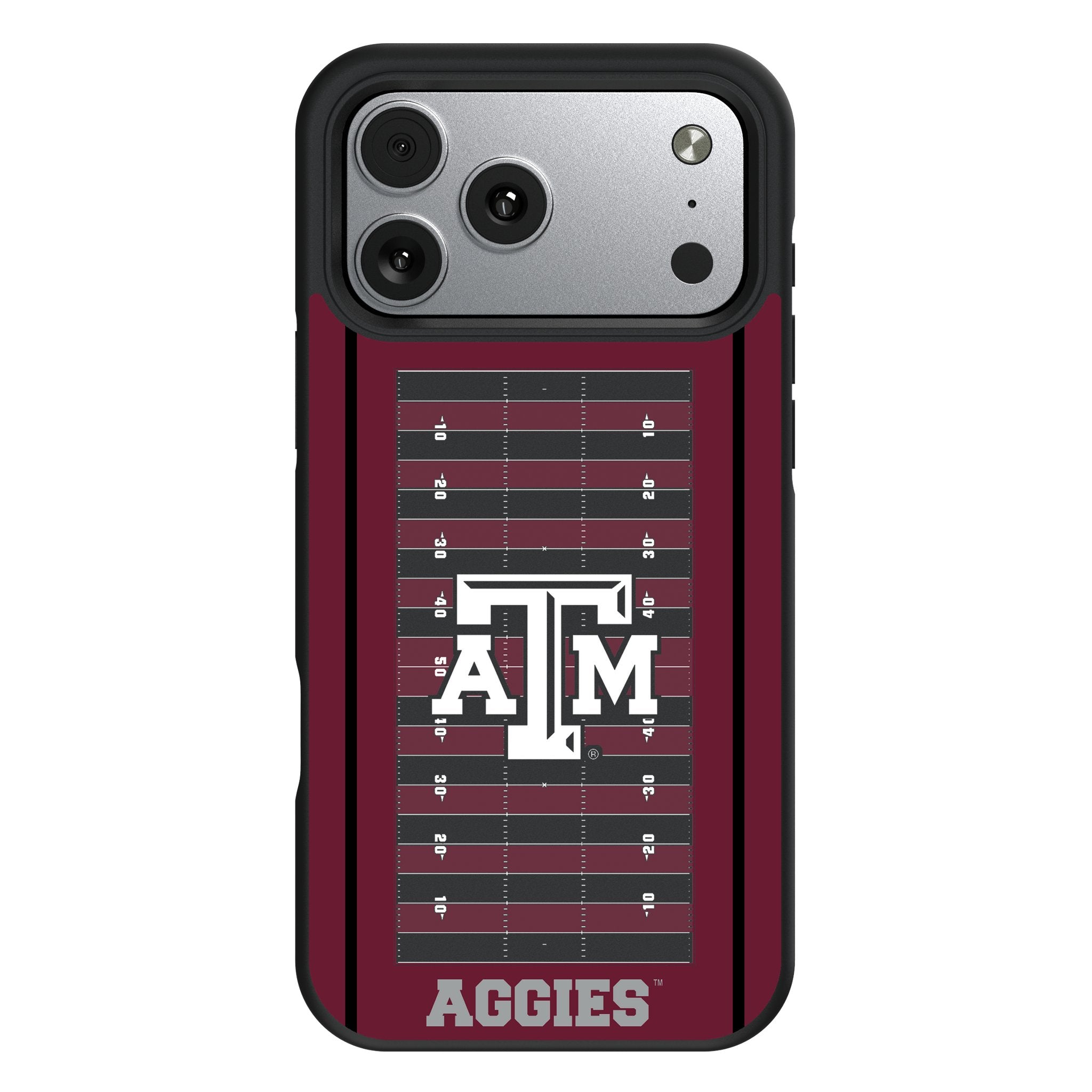 Texas A&M University Aggies Field Bump Phone Case for Apple iPhone 17 Series