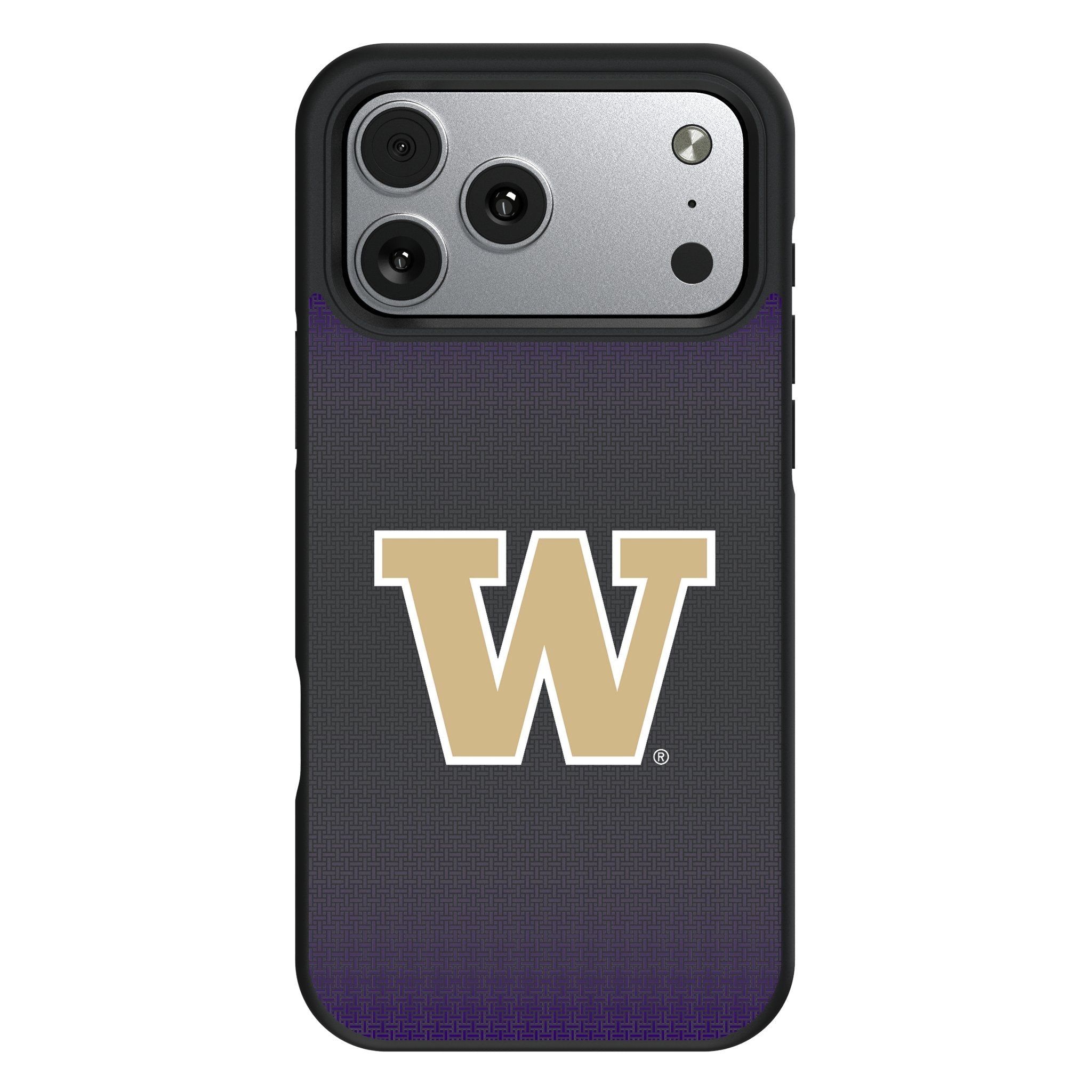 University of Washington Huskies Linen Bump Phone Case for Apple iPhone 17 Series 1