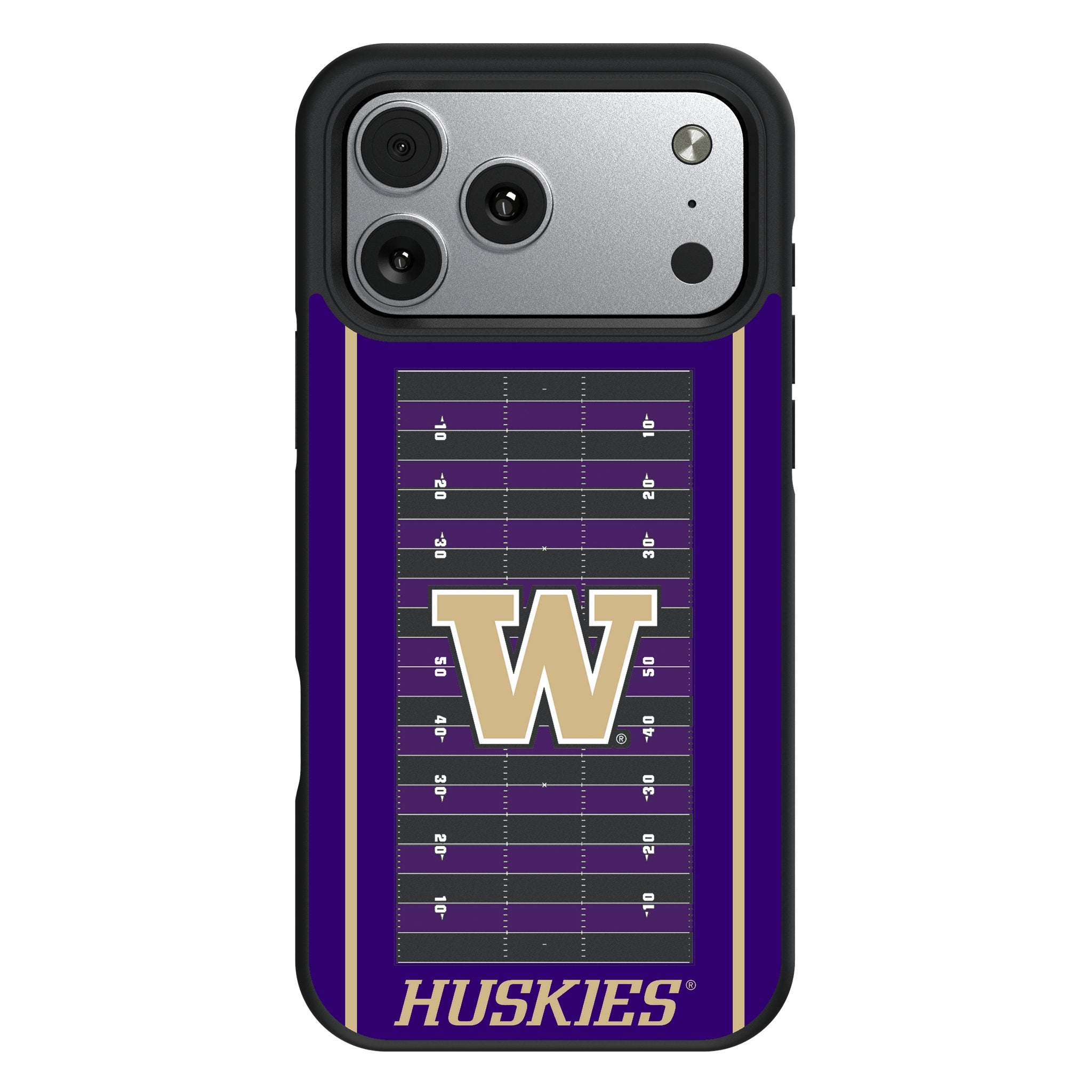 University of Washington Huskies Field Bump Phone Case for Apple iPhone 17 Series 1