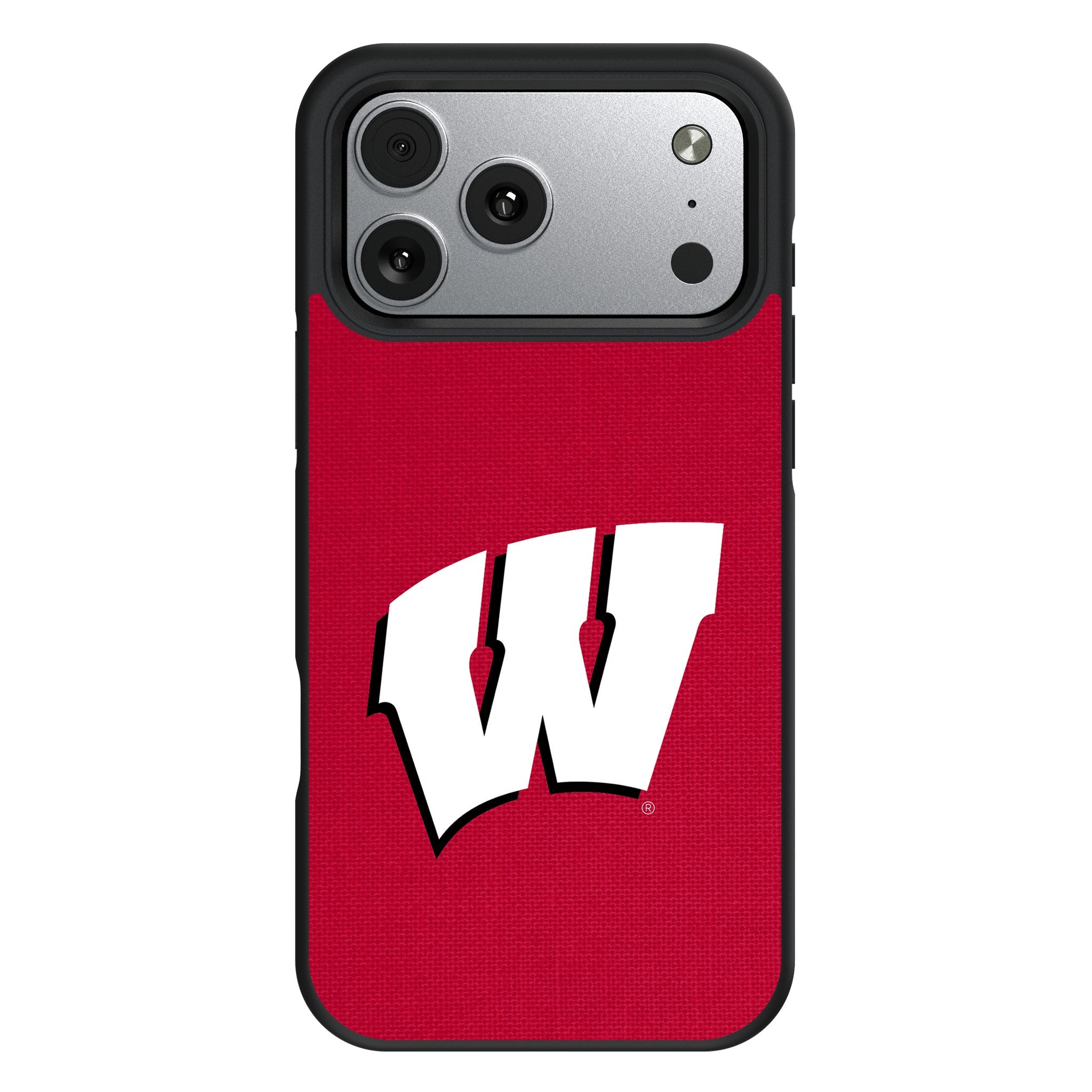 University of Wisconsin Badgers Solid Bump Phone Case for Apple iPhone 17 Series 1