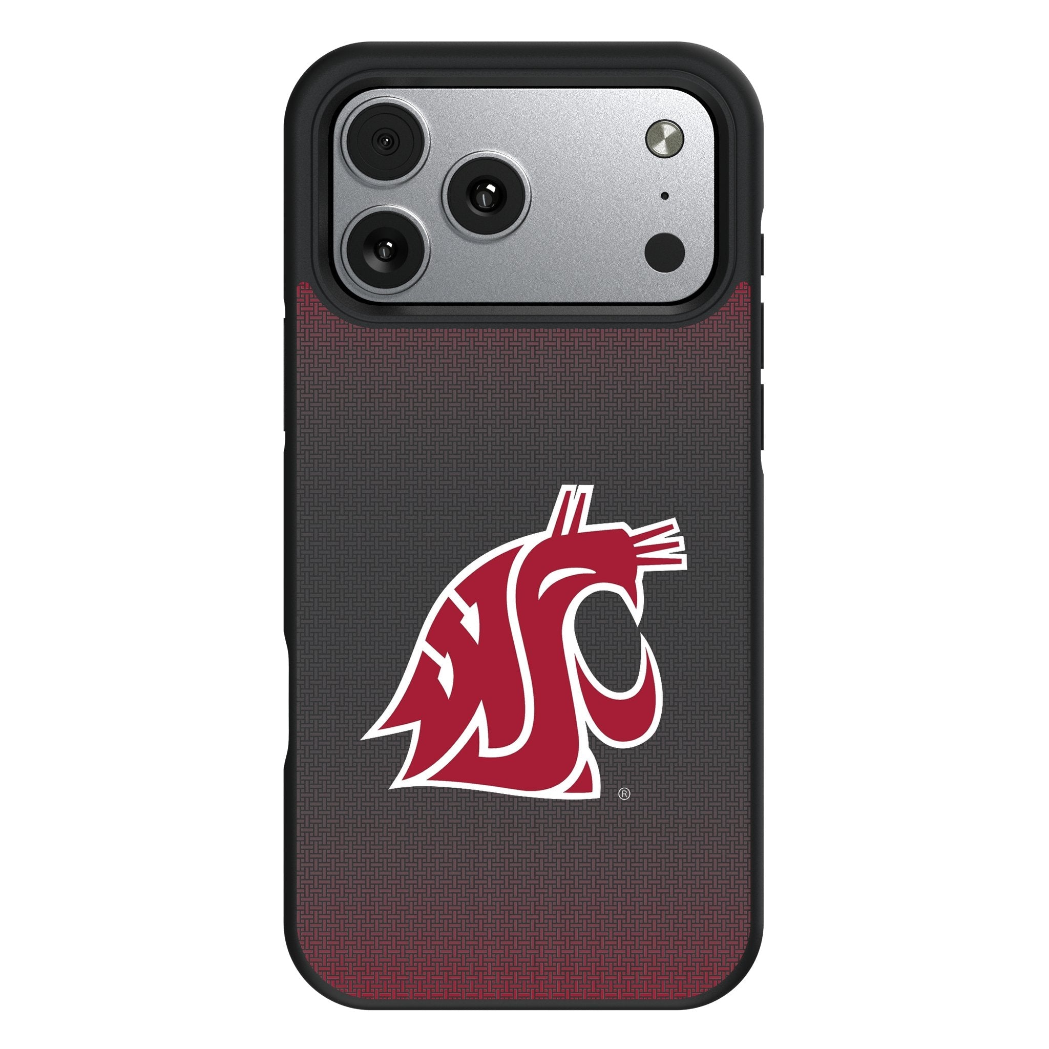 Washington State University Cougars Linen Bump Phone Case for Apple iPhone 17 Series
