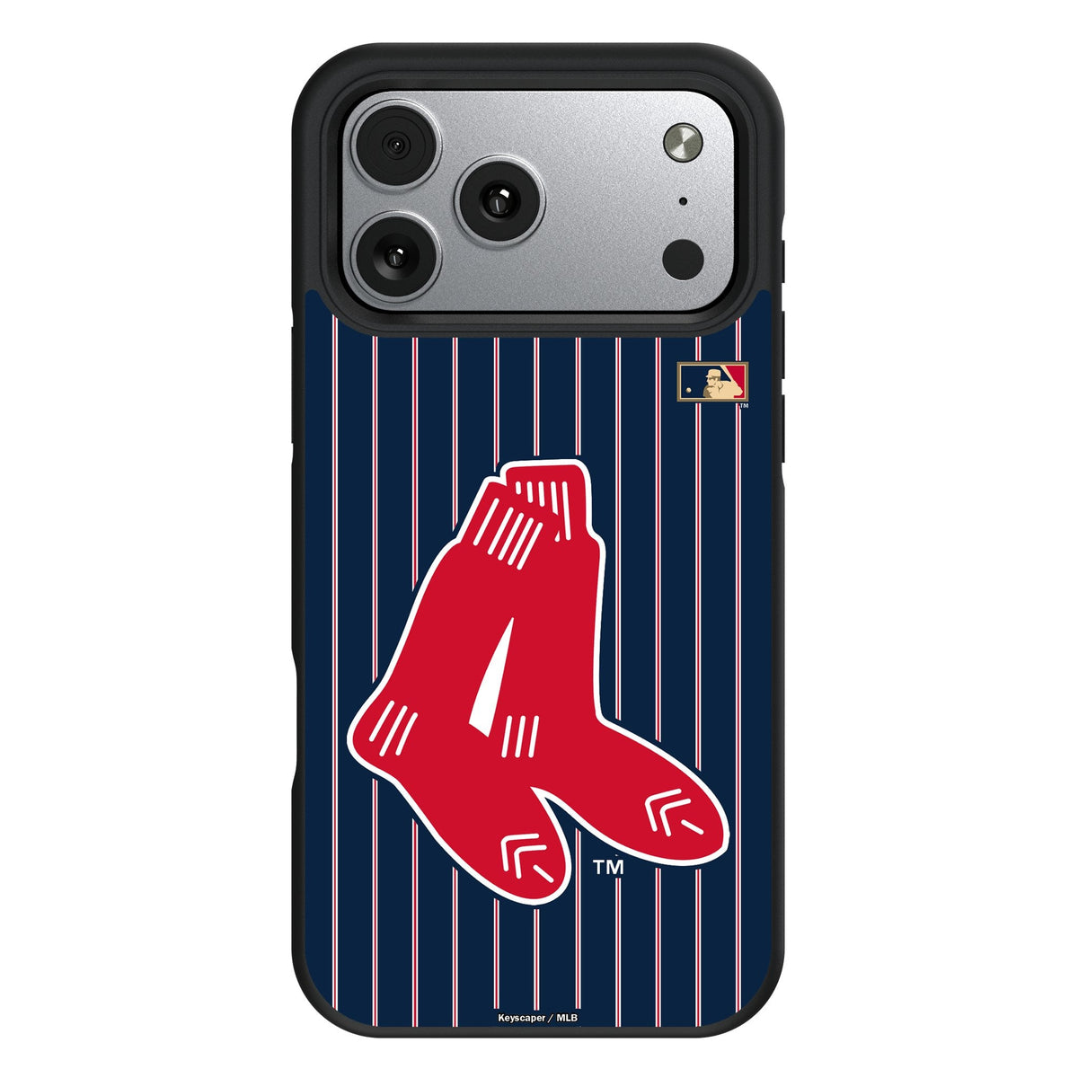 Boston Red Sox 1924-1960 - Cooperstown Collection Pinstripe Bump Phone Case for Apple iPhone 17 Series