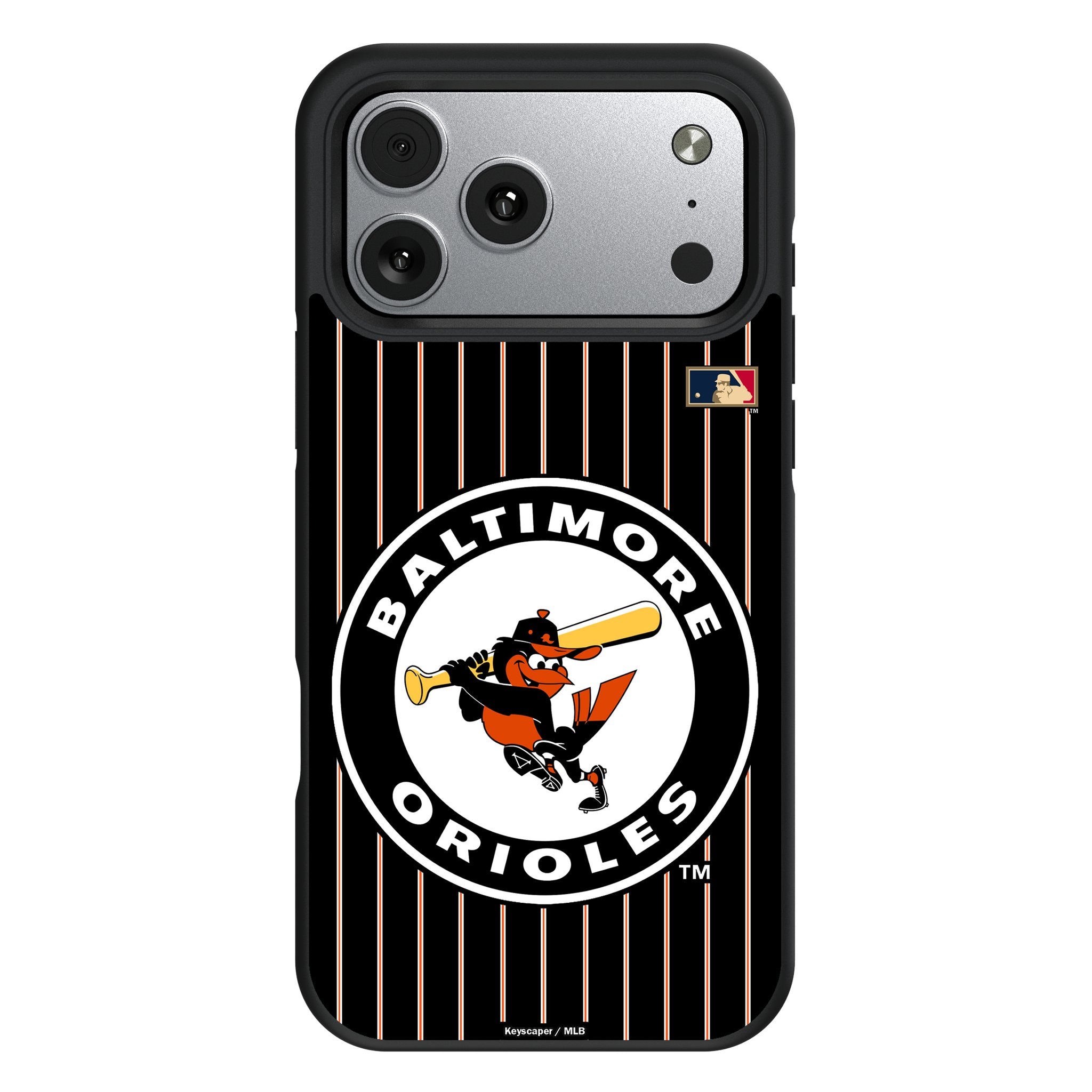 Baltimore Orioles 1966-1969 - Cooperstown Collection Pinstripe Bump Phone Case for Apple iPhone 17 Series