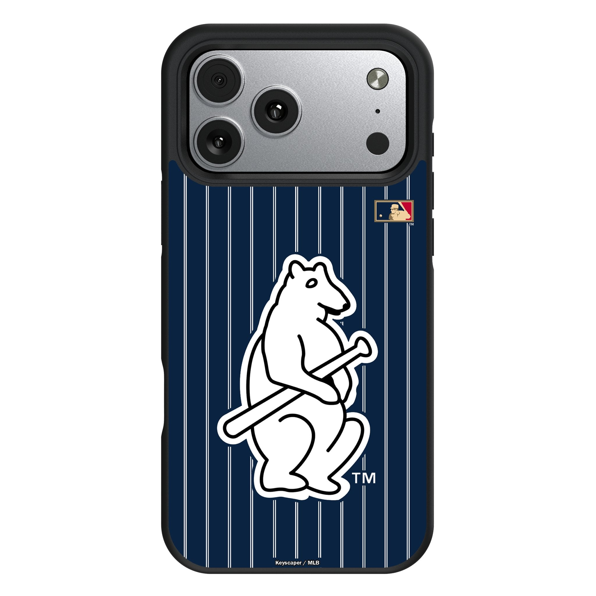 Chicago Cubs 1914 - Cooperstown Collection Pinstripe Bump Phone Case for Apple iPhone 17 Series