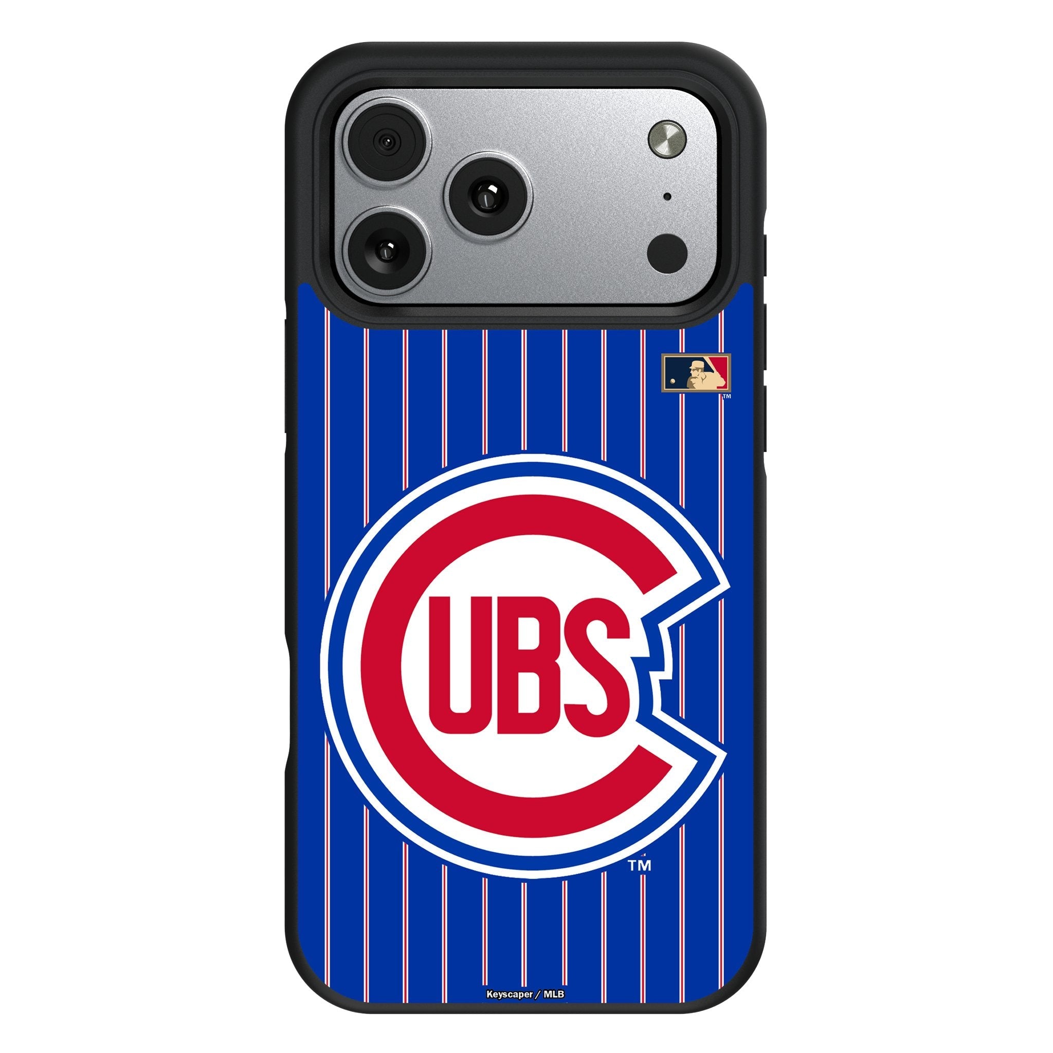 Chicago Cubs 1948-1956 - Cooperstown Collection Pinstripe Bump Phone Case for Apple iPhone 17 Series 1