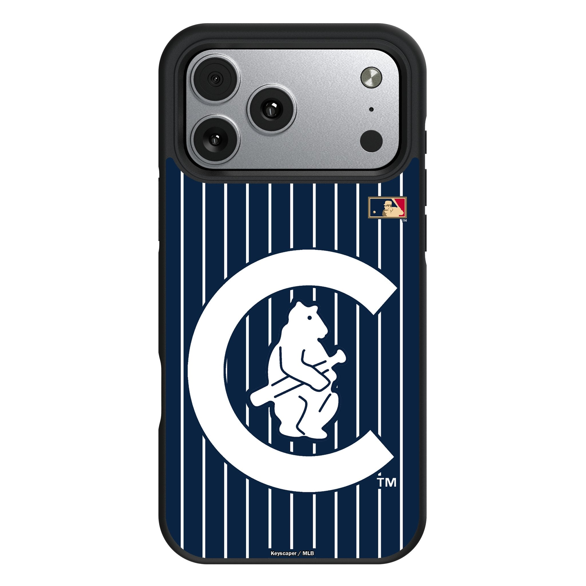 Chicago Cubs 1911-1912 - Cooperstown Collection Pinstripe Bump Phone Case for Apple iPhone 17 Series 1