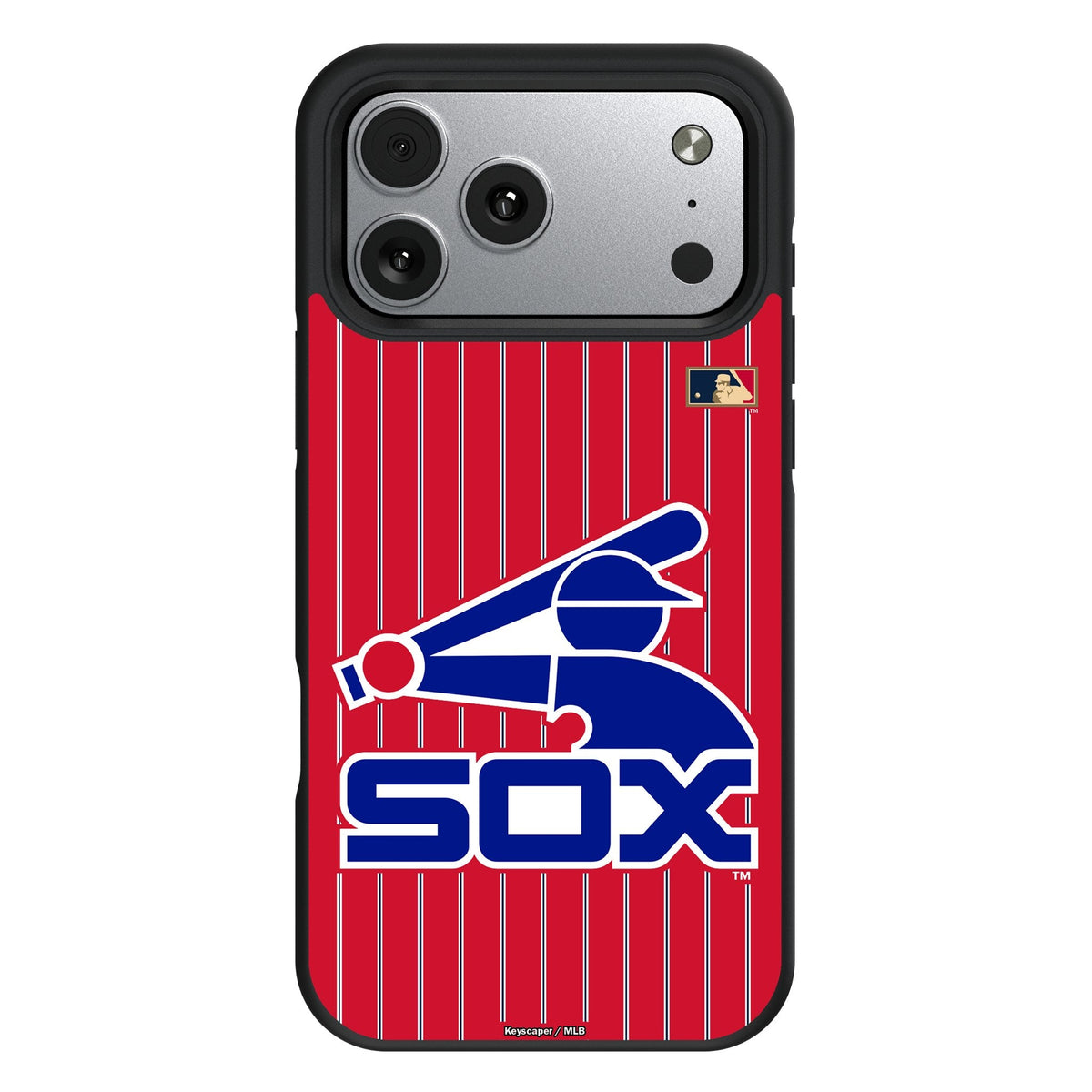 Chicago White Sox 1976-1981 - Cooperstown Collection Pinstripe Bump Phone Case for Apple iPhone 17 Series 1