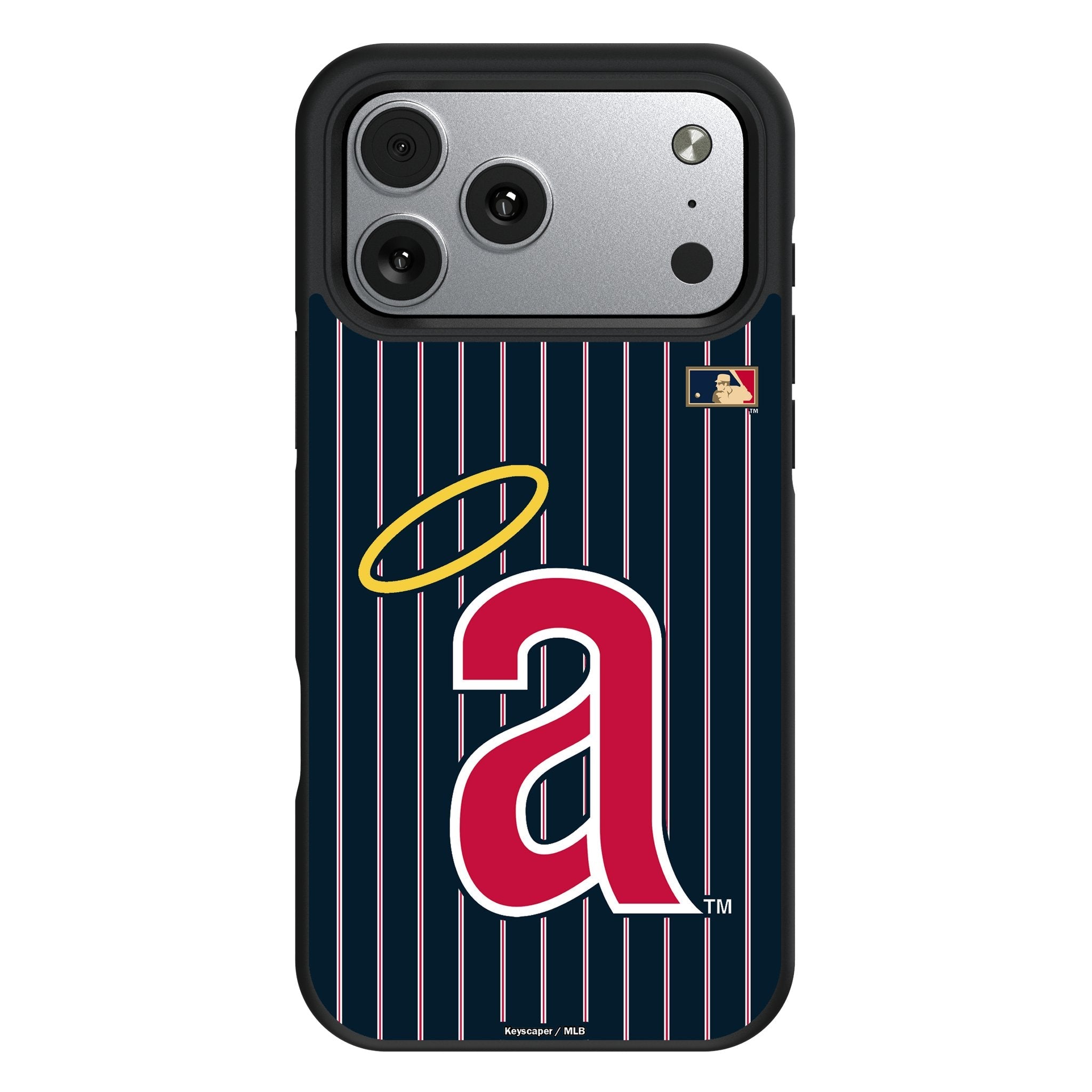 LA Angels 1971 - Cooperstown Collection Pinstripe Bump Phone Case for Apple iPhone 17 Series 1