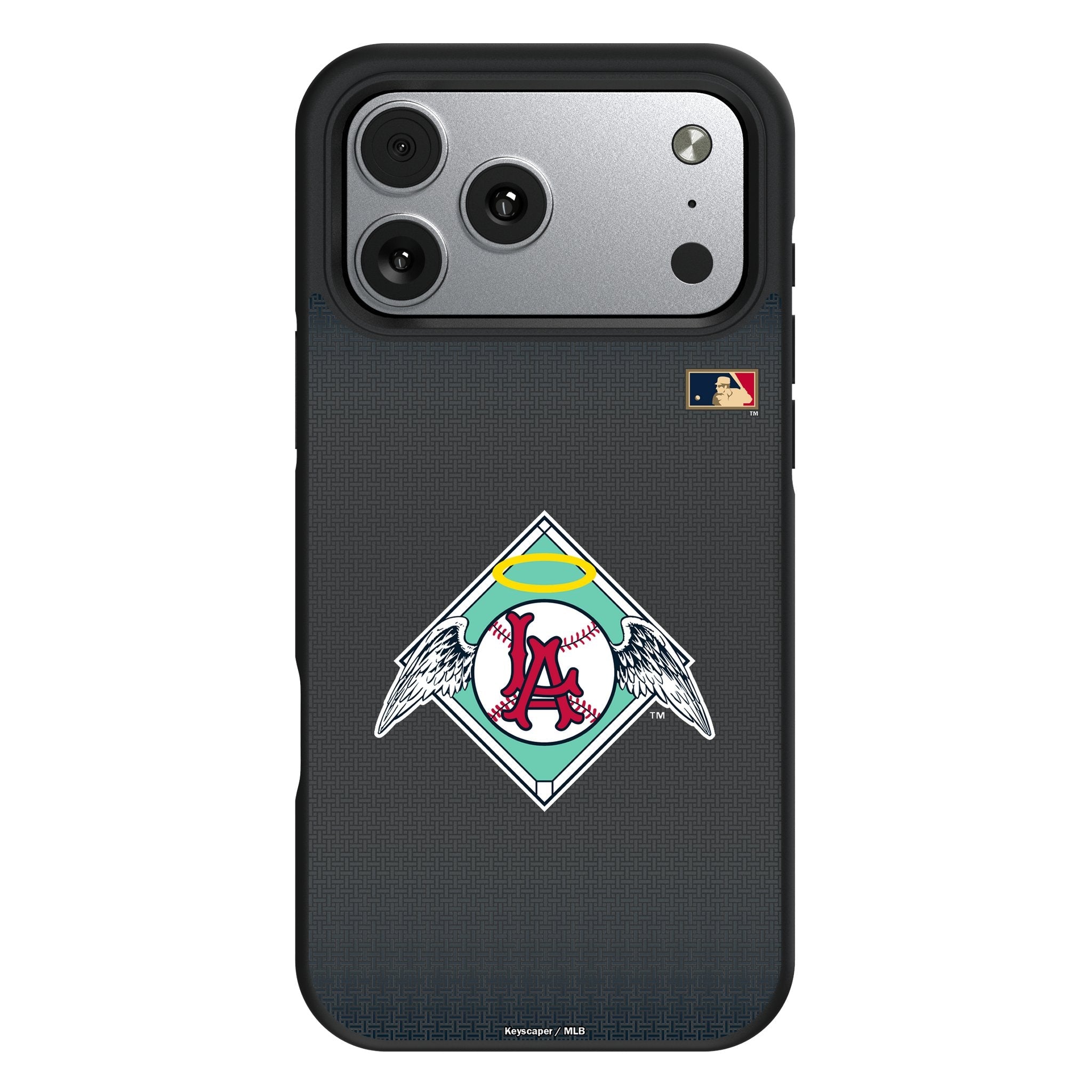 LA Angels 1961-1965 - Cooperstown Collection Linen Bump Phone Case for Apple iPhone 17 Series 1