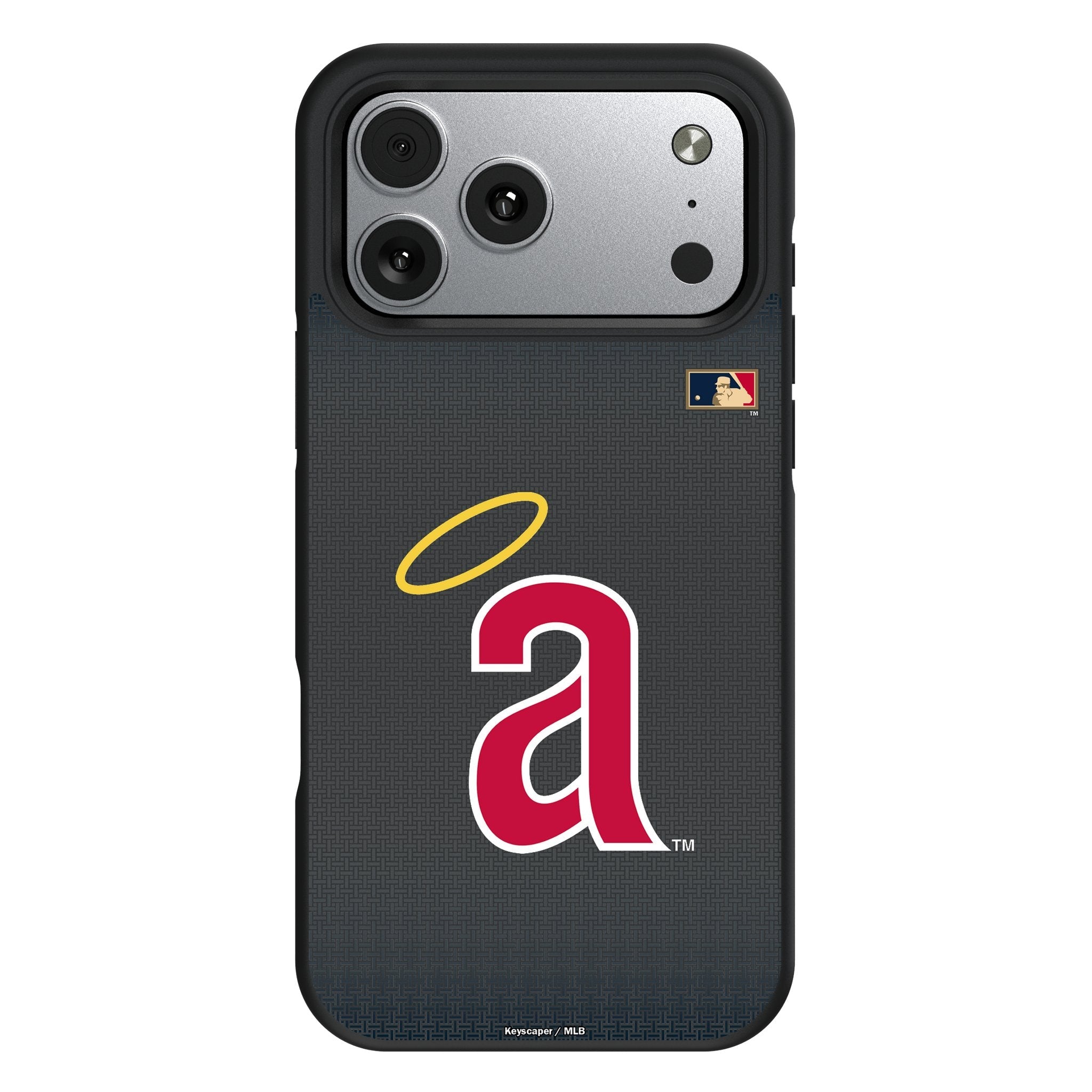 LA Angels 1971 - Cooperstown Collection Linen Bump Phone Case for Apple iPhone 17 Series