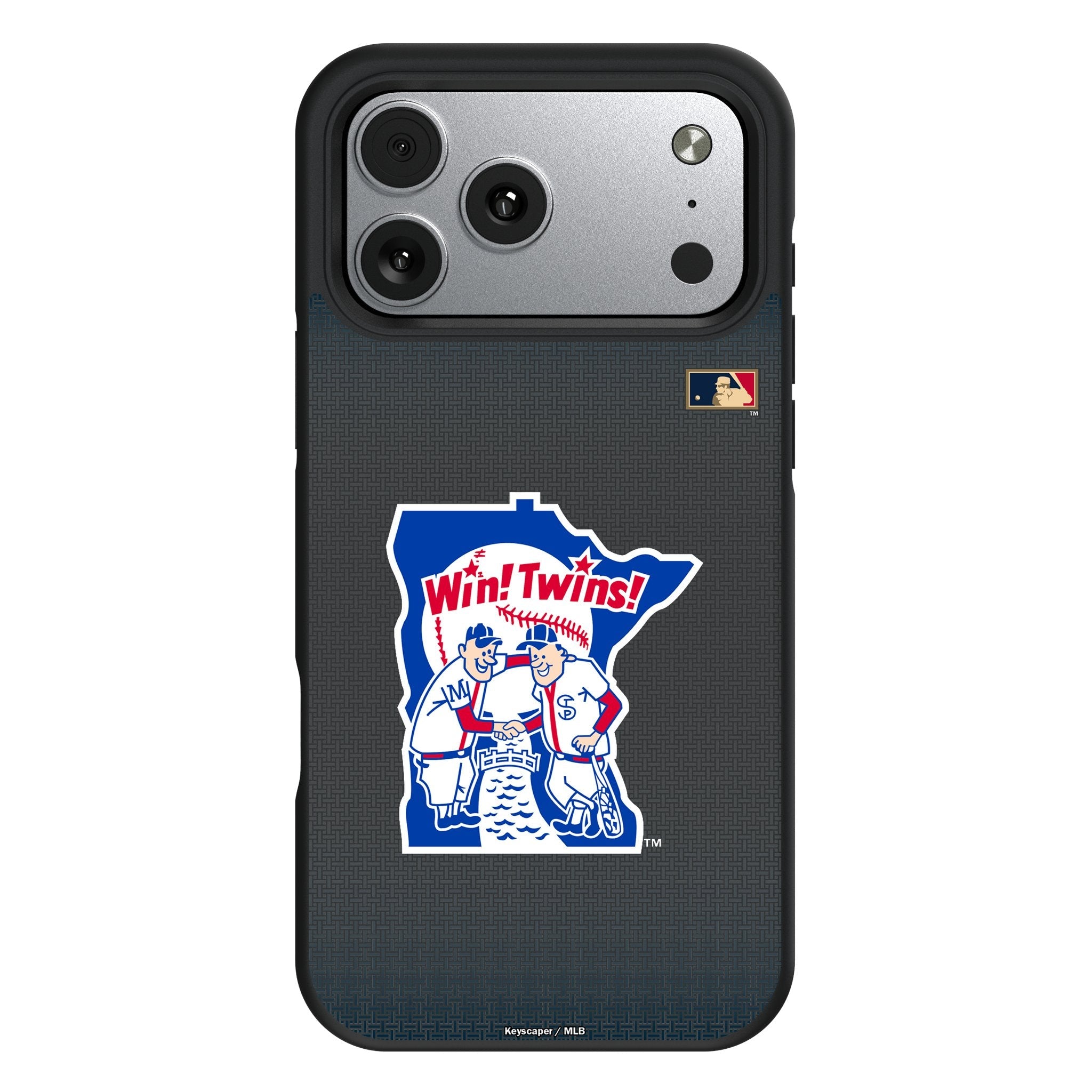 Minnesota Twins 1976-1986 - Cooperstown Collection Linen Bump Phone Case for Apple iPhone 17 Series