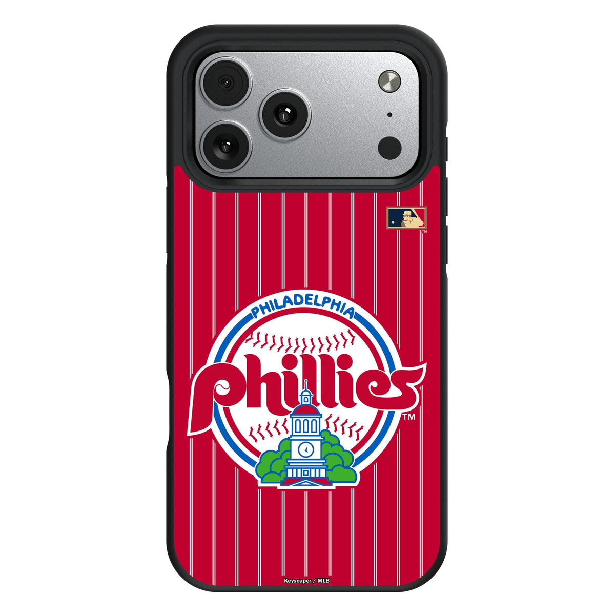 Philadelphia Phillies 1984-1991 - Cooperstown Collection Pinstripe Bump Phone Case for Apple iPhone 17 Series