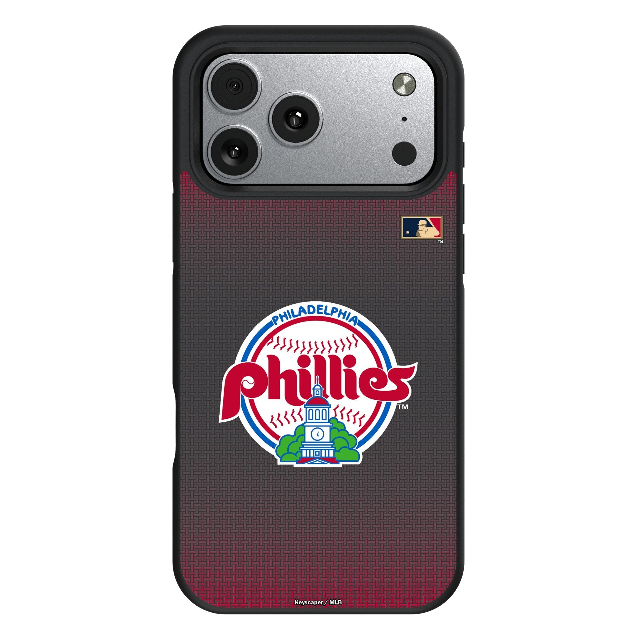 Philadelphia Phillies 1984-1991 - Cooperstown Collection Linen Bump Phone Case for Apple iPhone 17 Series