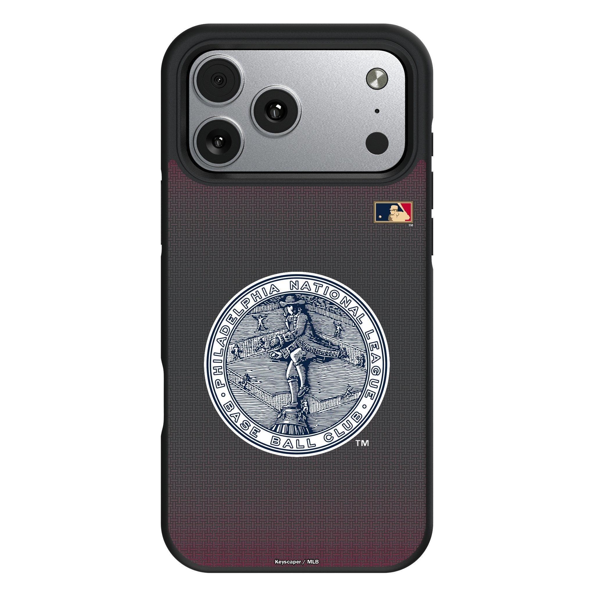 Philadelphia Phillies 1915-1943 - Cooperstown Collection Linen Bump Phone Case for Apple iPhone 17 Series 1