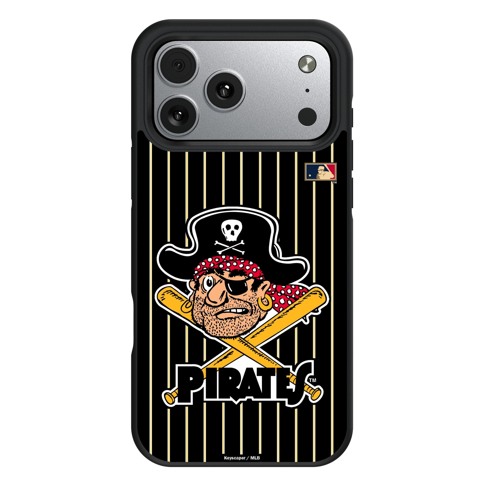 Pittsburgh Pirates 1958-1966 - Cooperstown Collection Pinstripe Bump Phone Case for Apple iPhone 17 Series 1