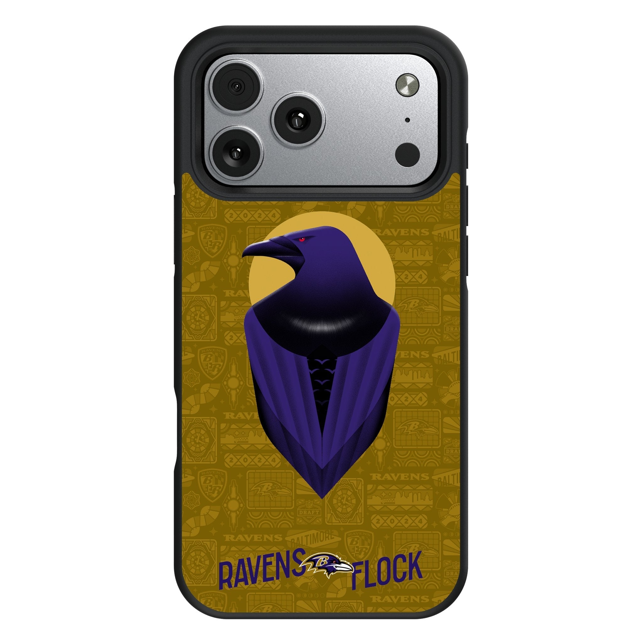 Baltimore Ravens 2024 Edition Bump Phone Case for Apple iPhone 17 Series 1