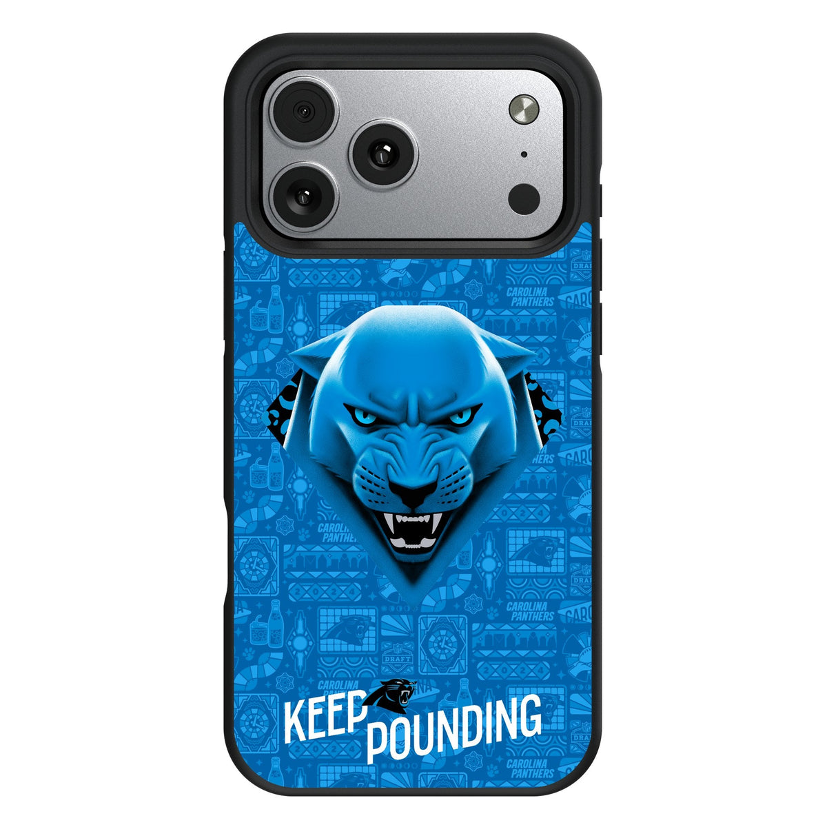 Carolina Panthers 2024 Edition Bump Phone Case for Apple iPhone 17 Series 1