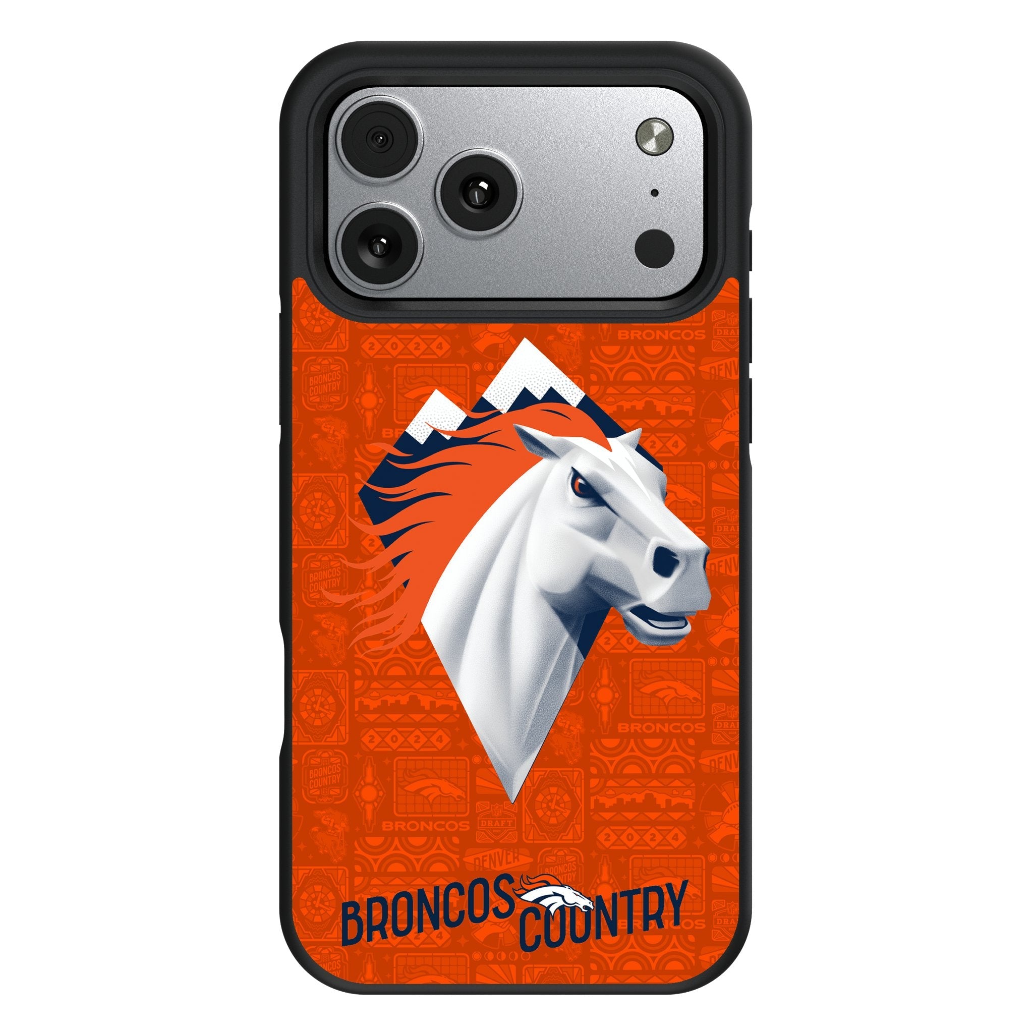 Denver Broncos 2024 Edition Bump Phone Case for Apple iPhone 17 Series 1