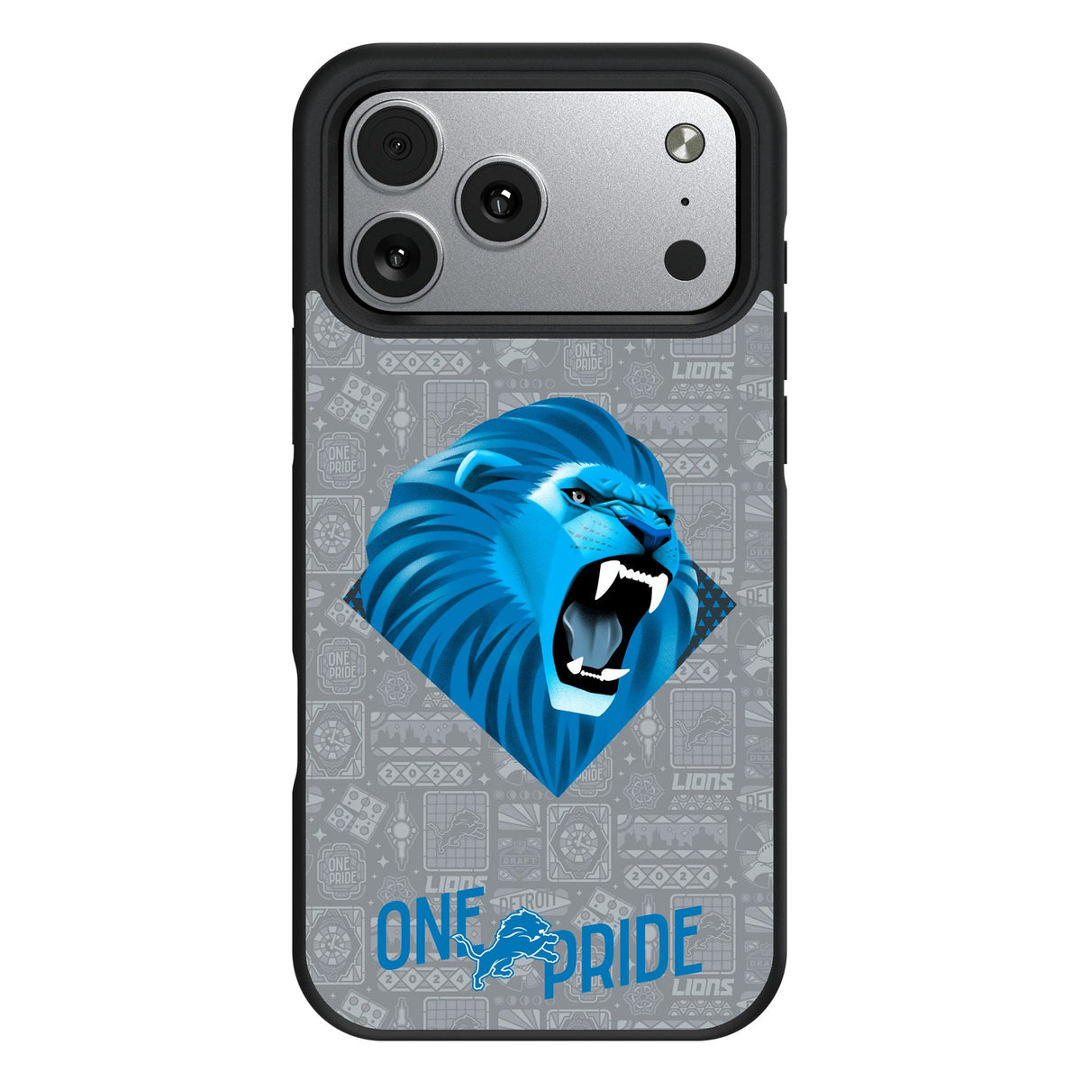 Detroit Lions 2024 Edition Bump Phone Case for Apple iPhone 17 Series 1