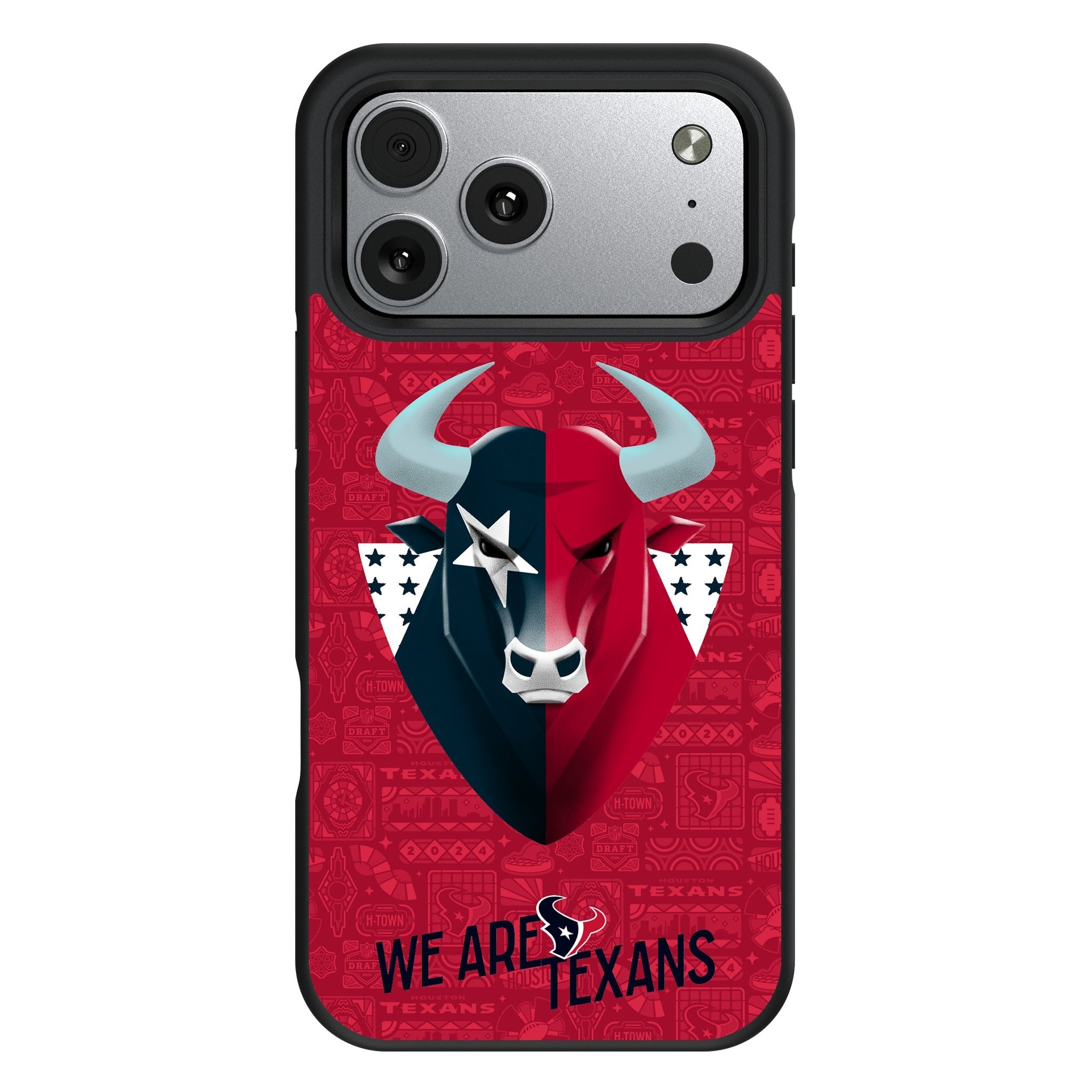 Houston Texans 2024 Edition Bump Phone Case for Apple iPhone 17 Series 1