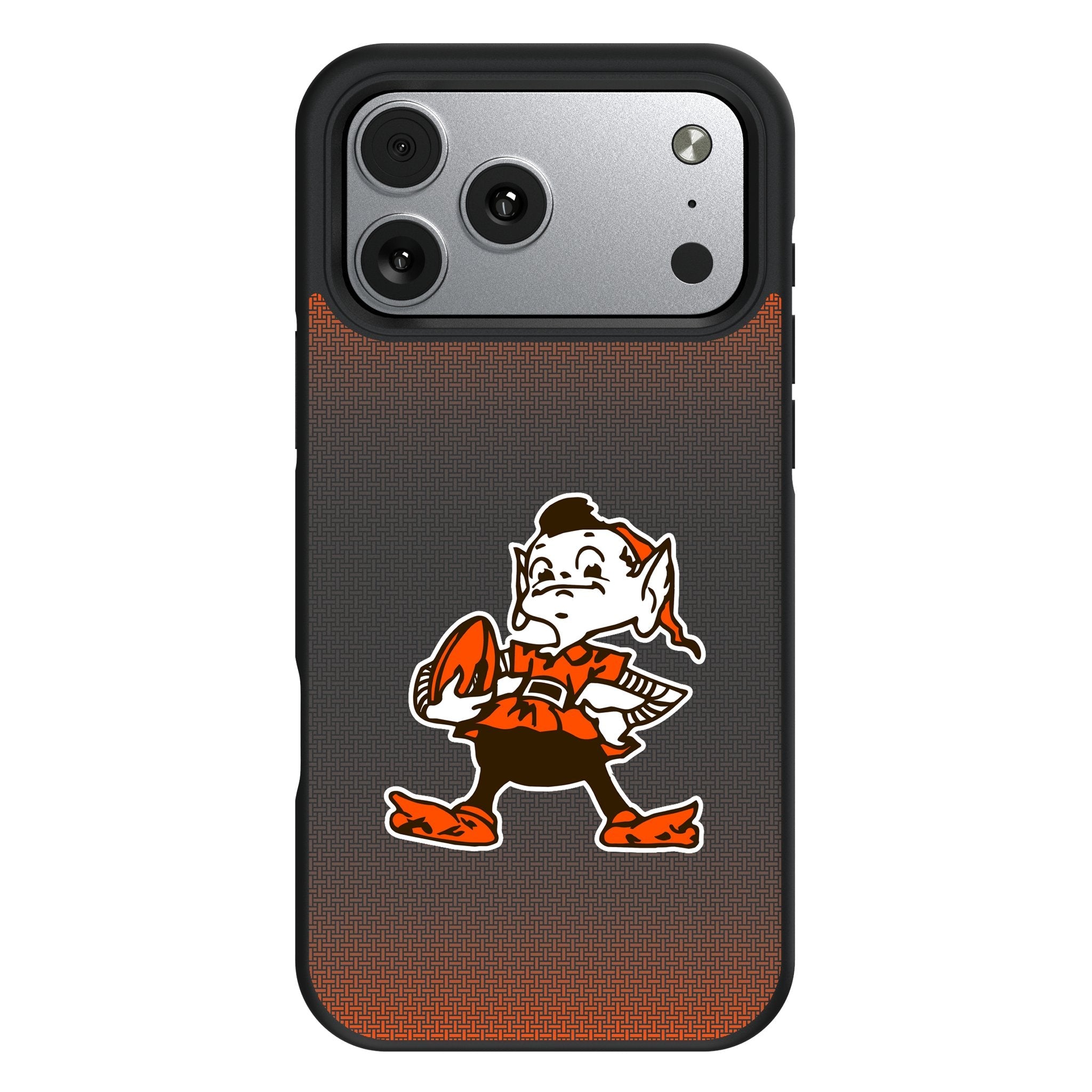 Cleveland Browns Historic Collection Linen Bump Phone Case for Apple iPhone 17 Series