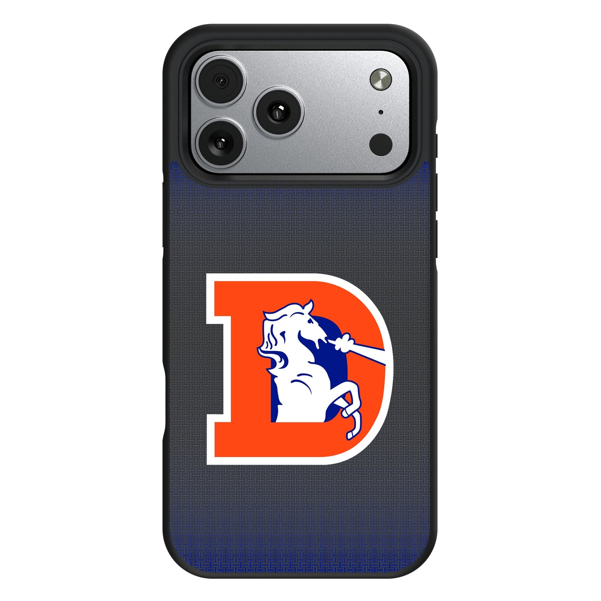 Denver Broncos 1993-1996 Historic Collection Linen Bump Phone Case for Apple iPhone 17 Series 1