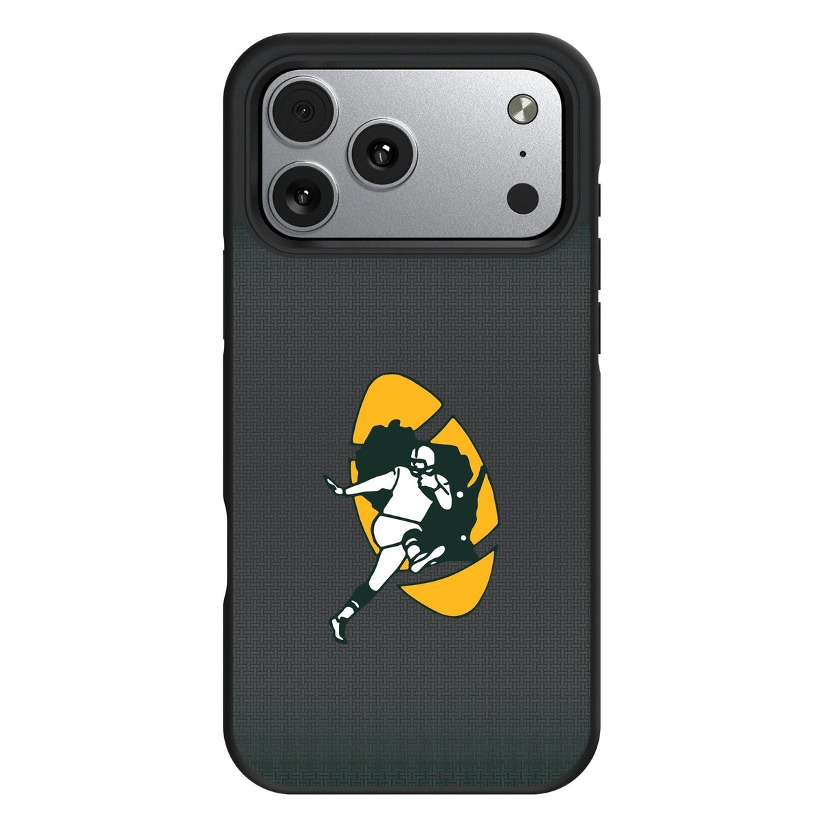 Green Bay Packers Historic Collection Linen Bump Phone Case for Apple iPhone 17 Series