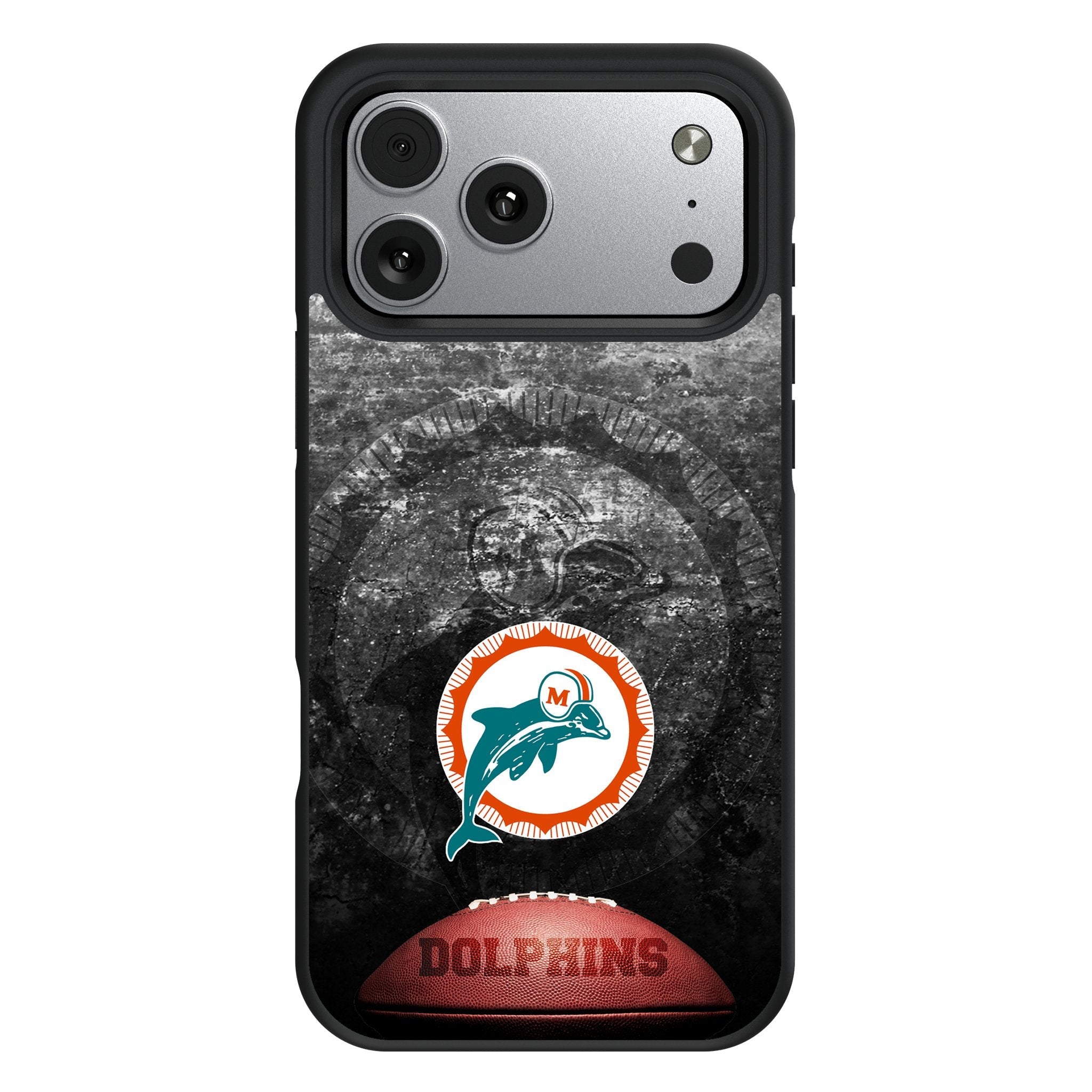 Miami Dolphins 1966-1973 Historic Collection Legendary Bump Phone Case for Apple iPhone 17 Series 1