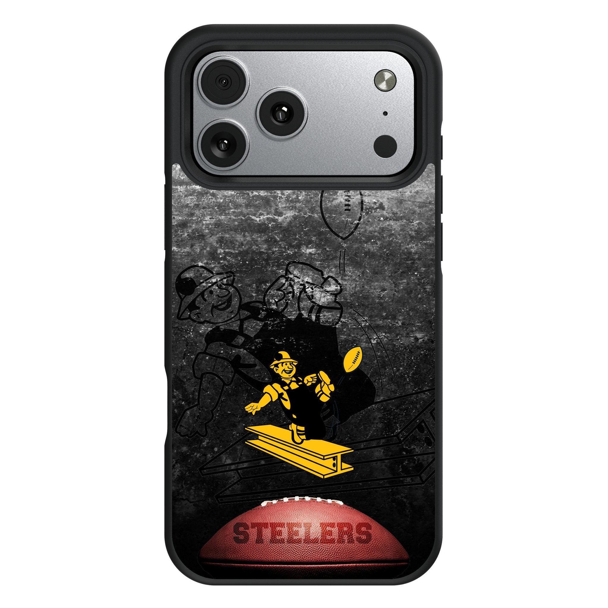 Pittsburgh Steelers 1961 Historic Collection Legendary Bump Phone Case for Apple iPhone 17 Series 1