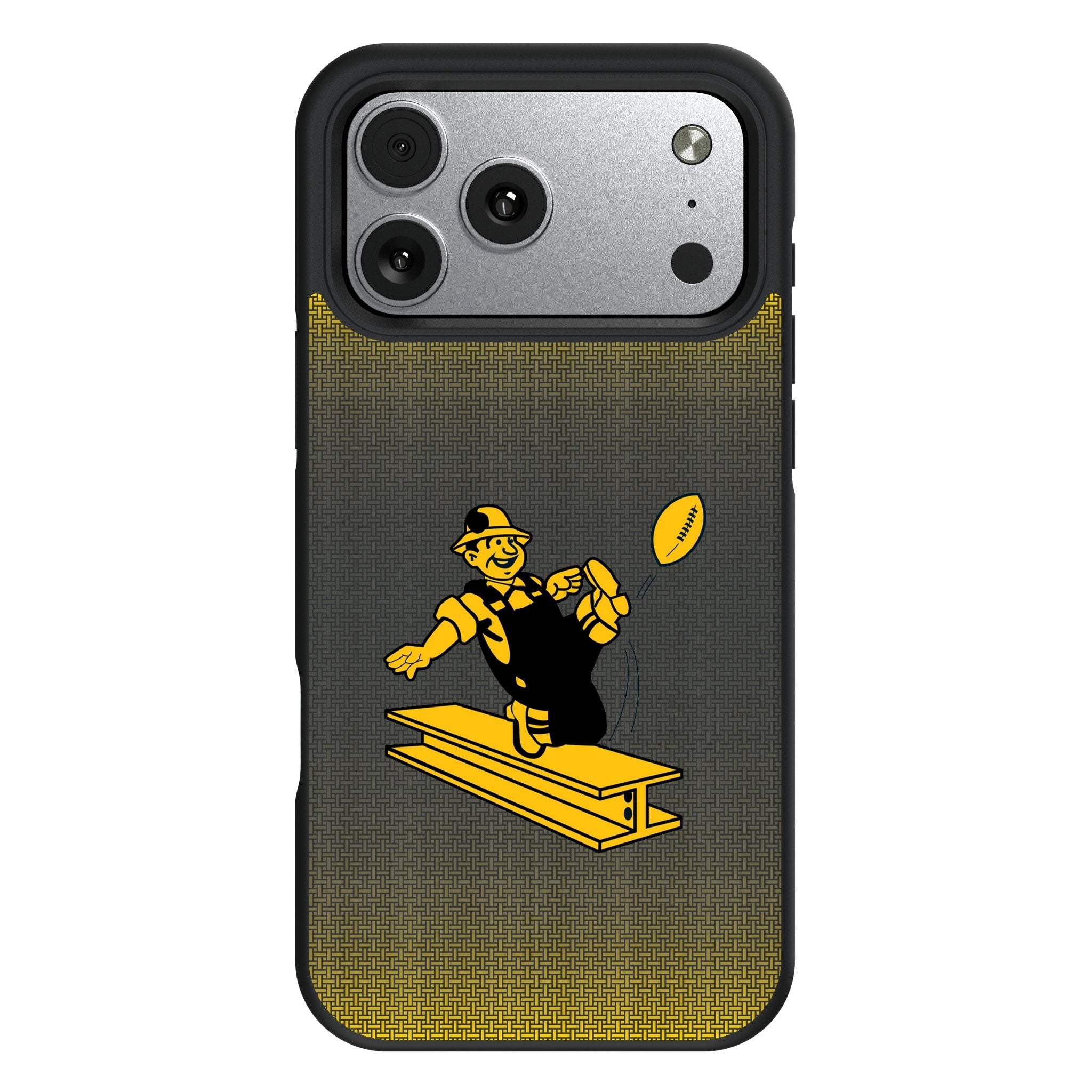 Pittsburgh Steelers 1961 Historic Collection Linen Bump Phone Case for Apple iPhone 17 Series 1