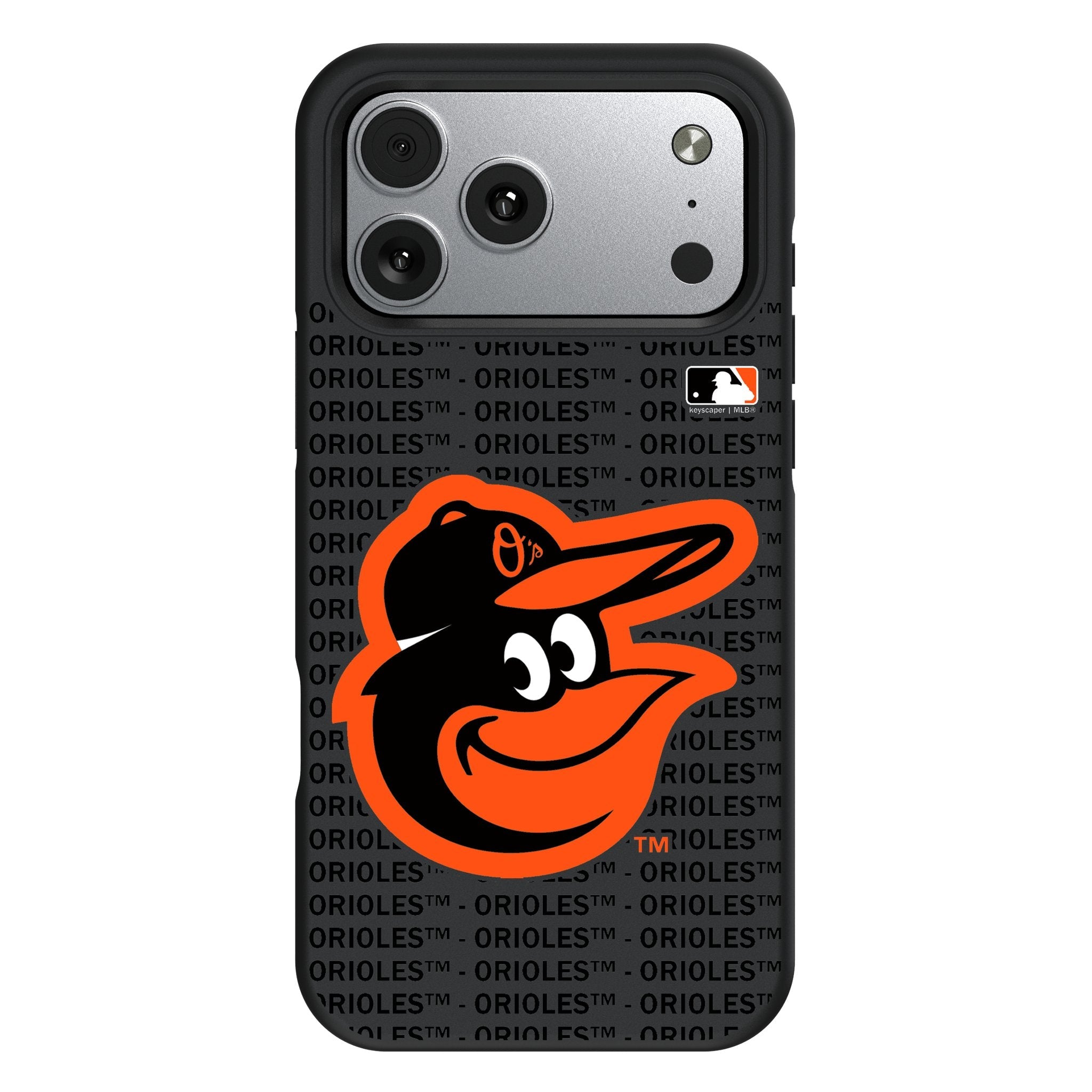 Baltimore Orioles Text Backdrop Bump Phone Case for Apple iPhone 17 Series
