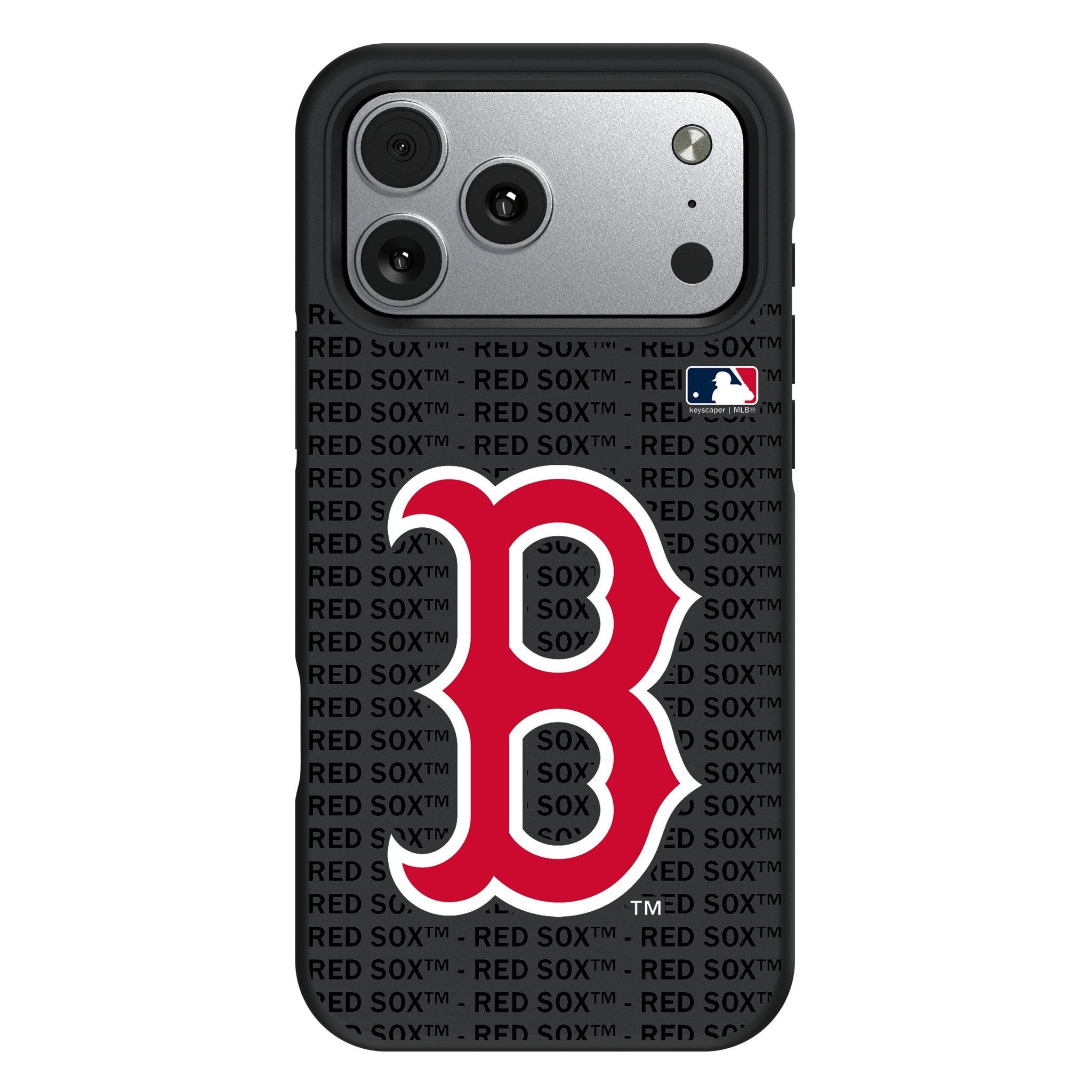 Boston Red Sox Text Backdrop Bump Phone Case for Apple iPhone 17 Series