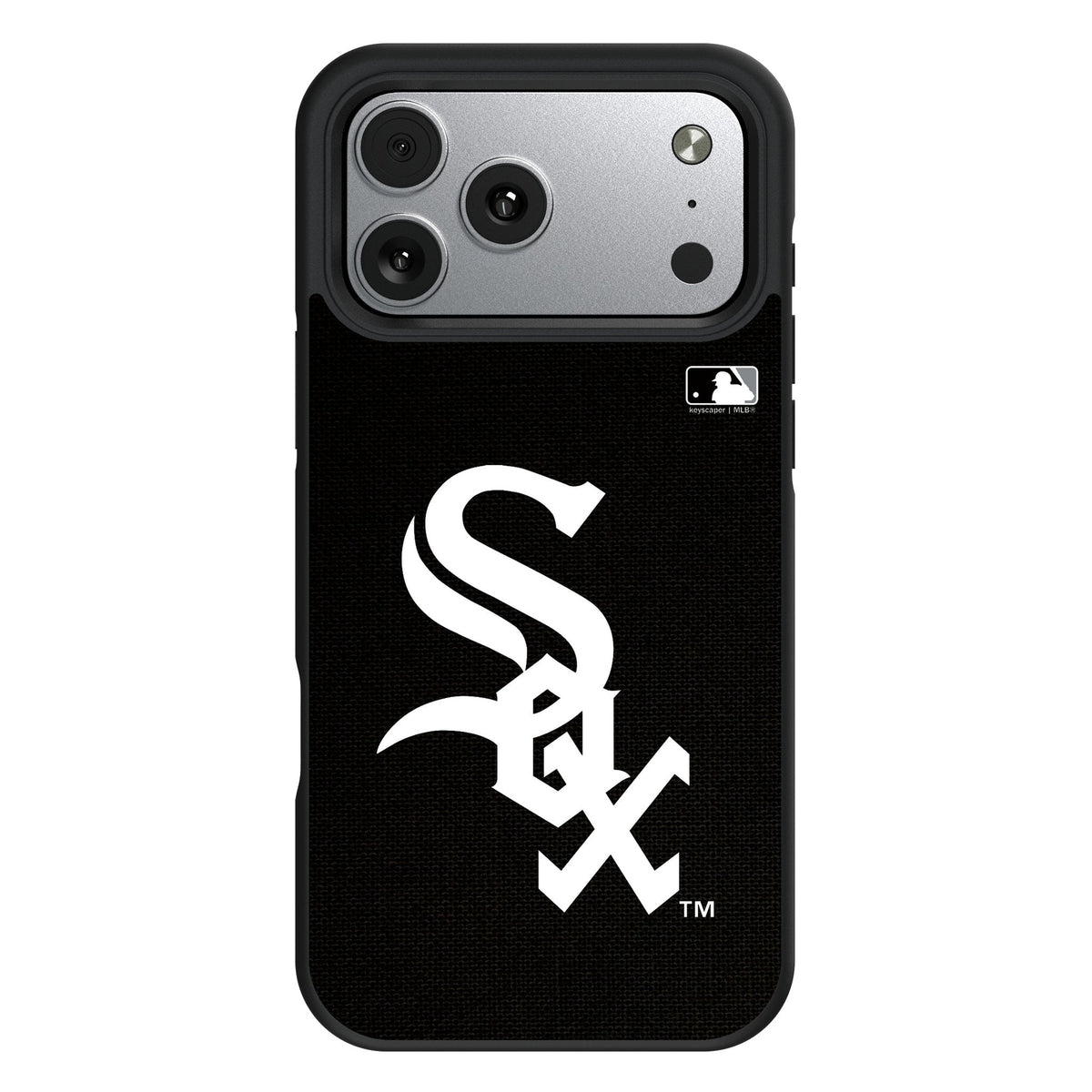 Chicago White Sox Solid Bump Phone Case for Apple iPhone 17 Series 1