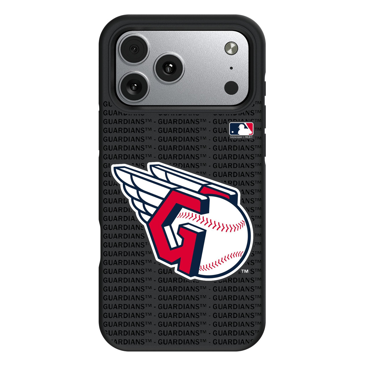 Cleveland Guardians Text Backdrop Bump Phone Case for Apple iPhone 17 Series