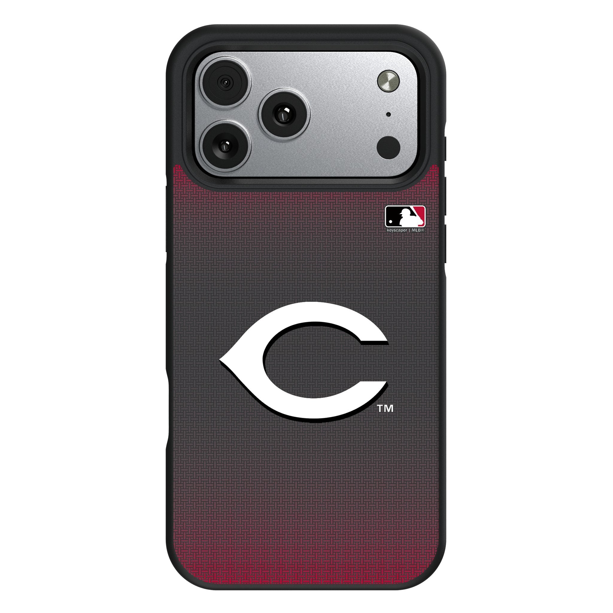 Cincinnati Reds Linen Bump Phone Case for Apple iPhone 17 Series 1