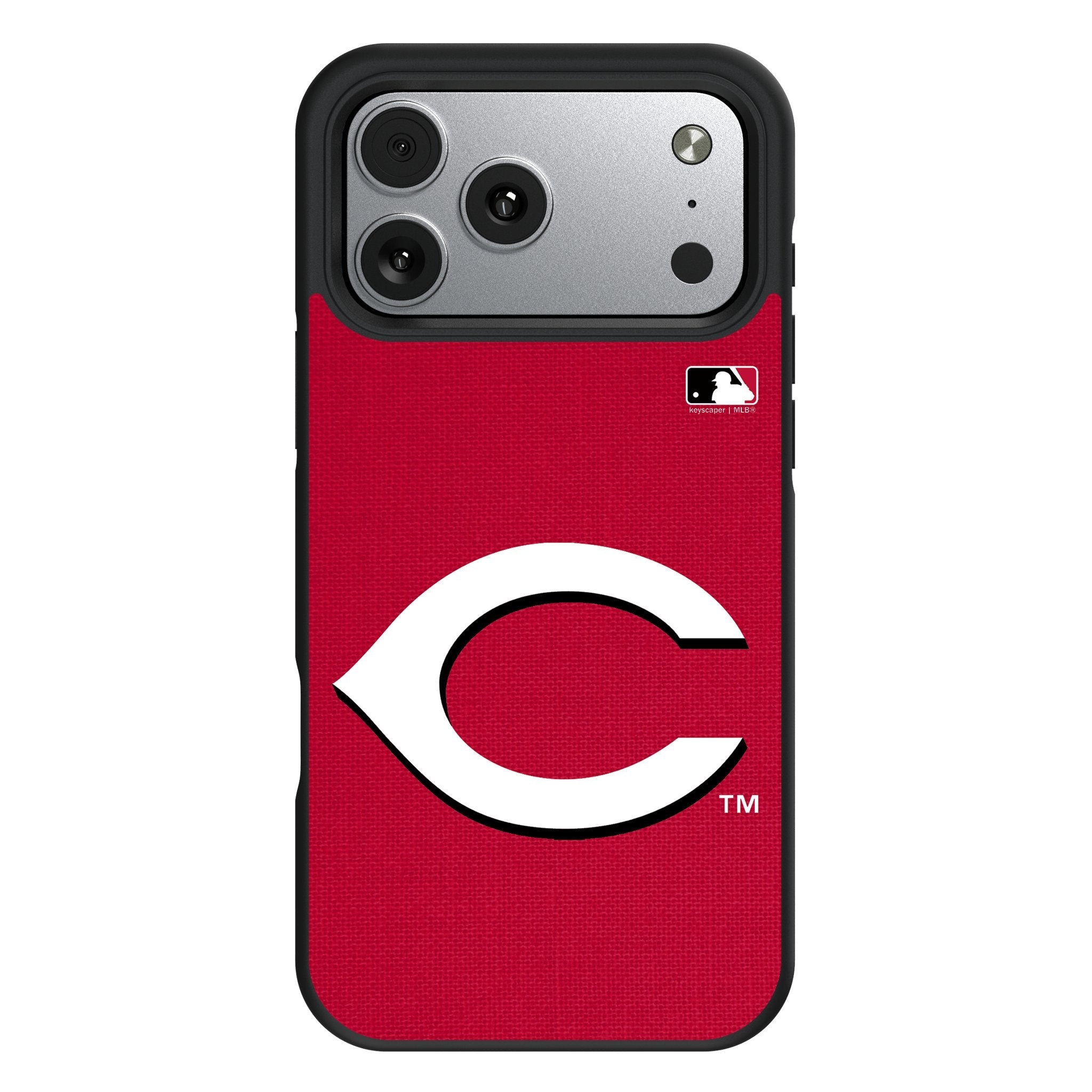 Cincinnati Reds Solid Bump Phone Case for Apple iPhone 17 Series
